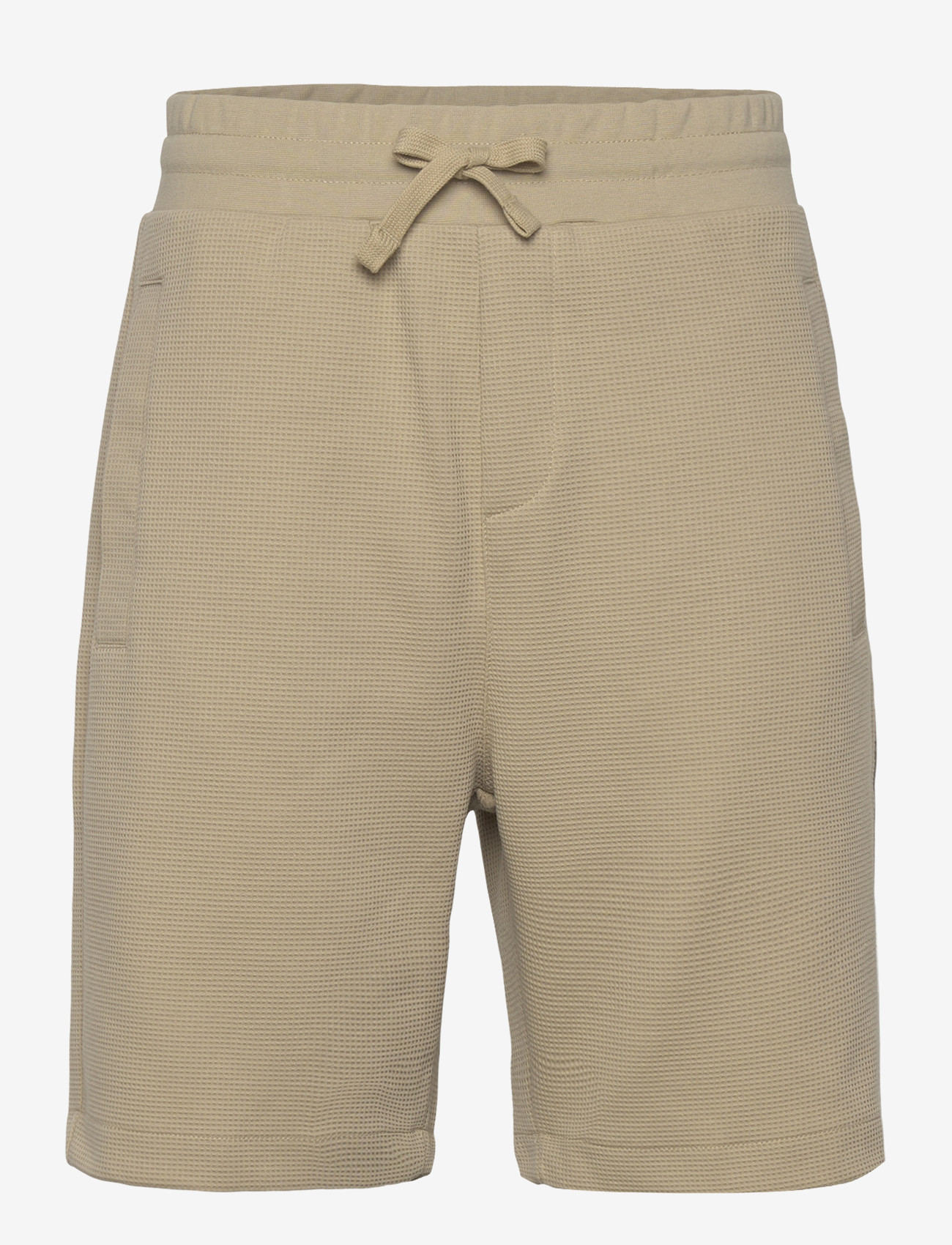 Lindbergh - Waffle shorts - men - sand - 1