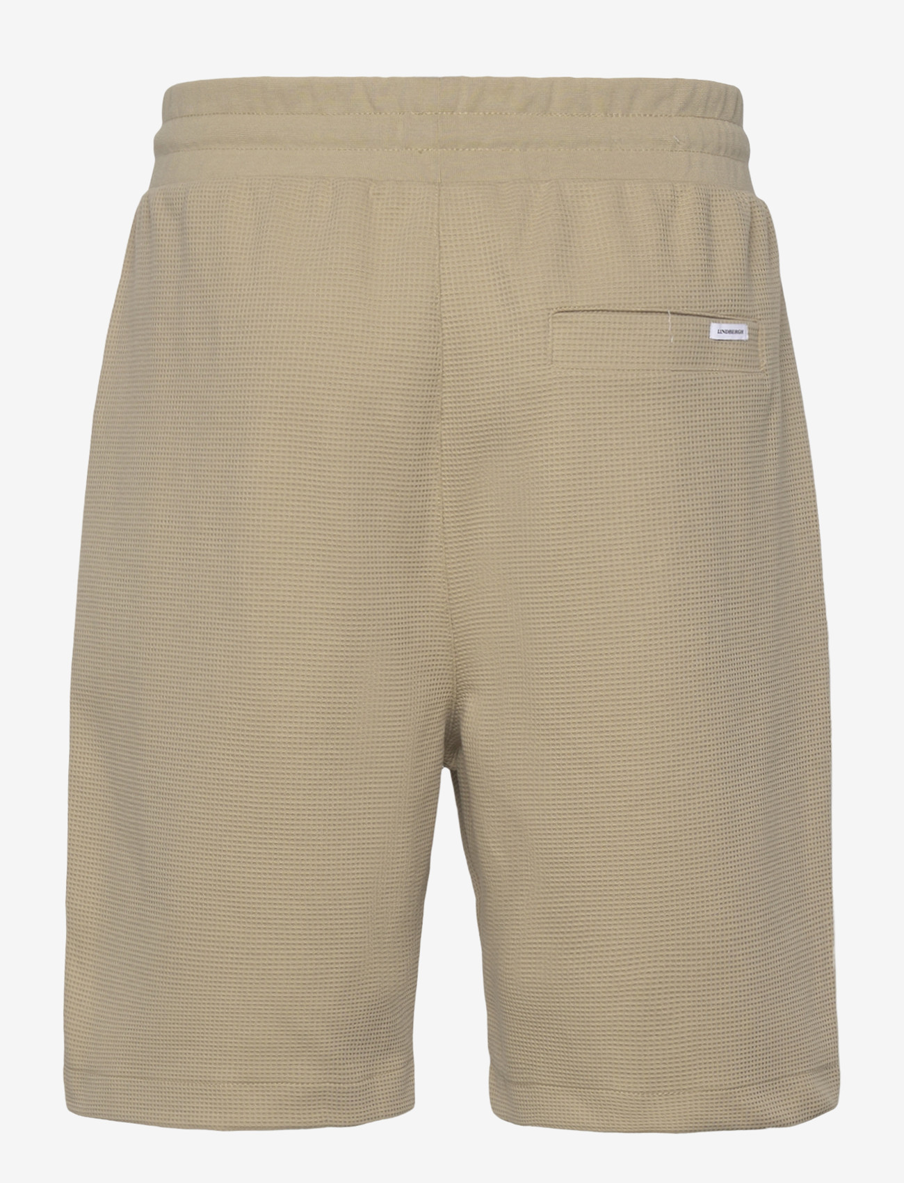 Lindbergh - Waffle shorts - men - sand - 2