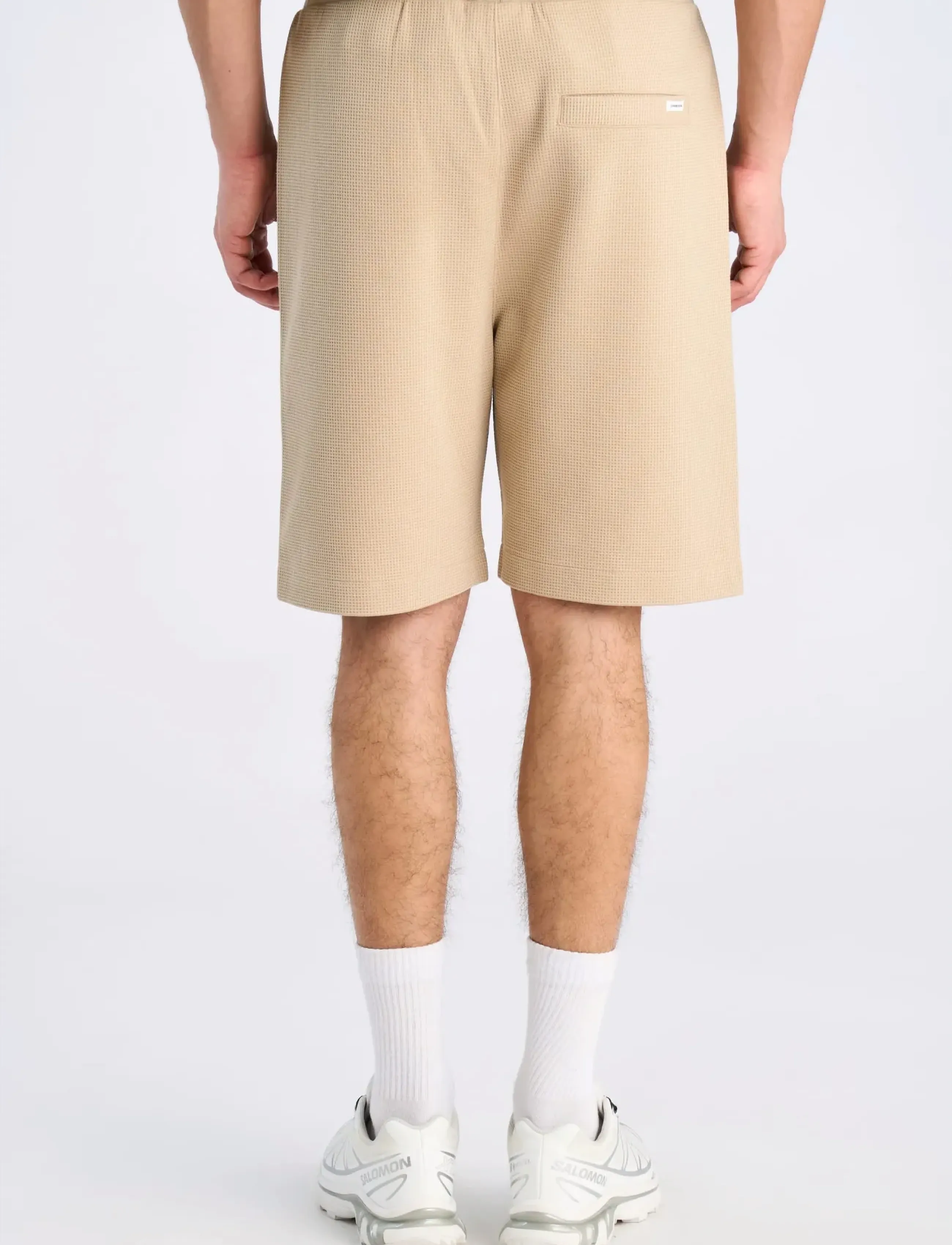 Lindbergh - Waffle shorts - herren - sand - 4