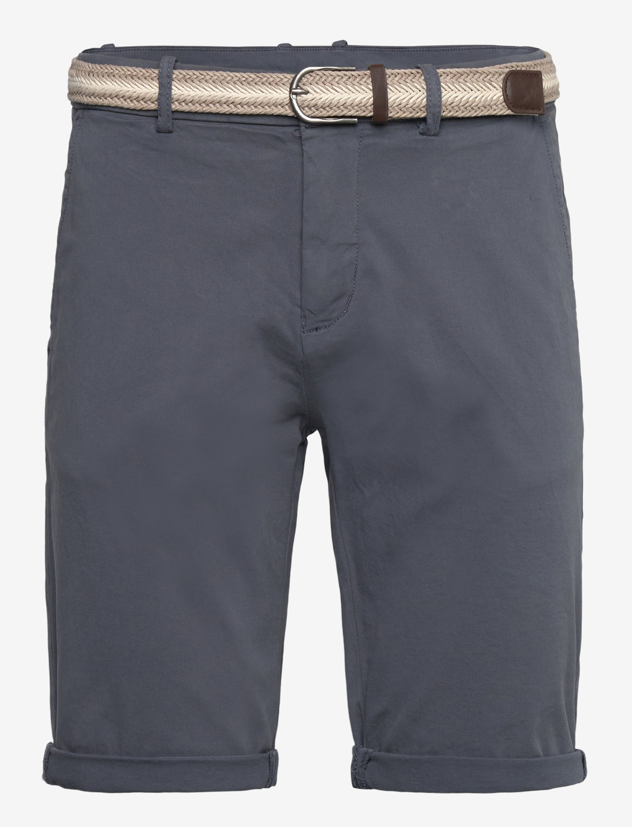 Lindbergh - Superflex chino shorts w. belt - chino lühikesed püksid - ink blue - 0