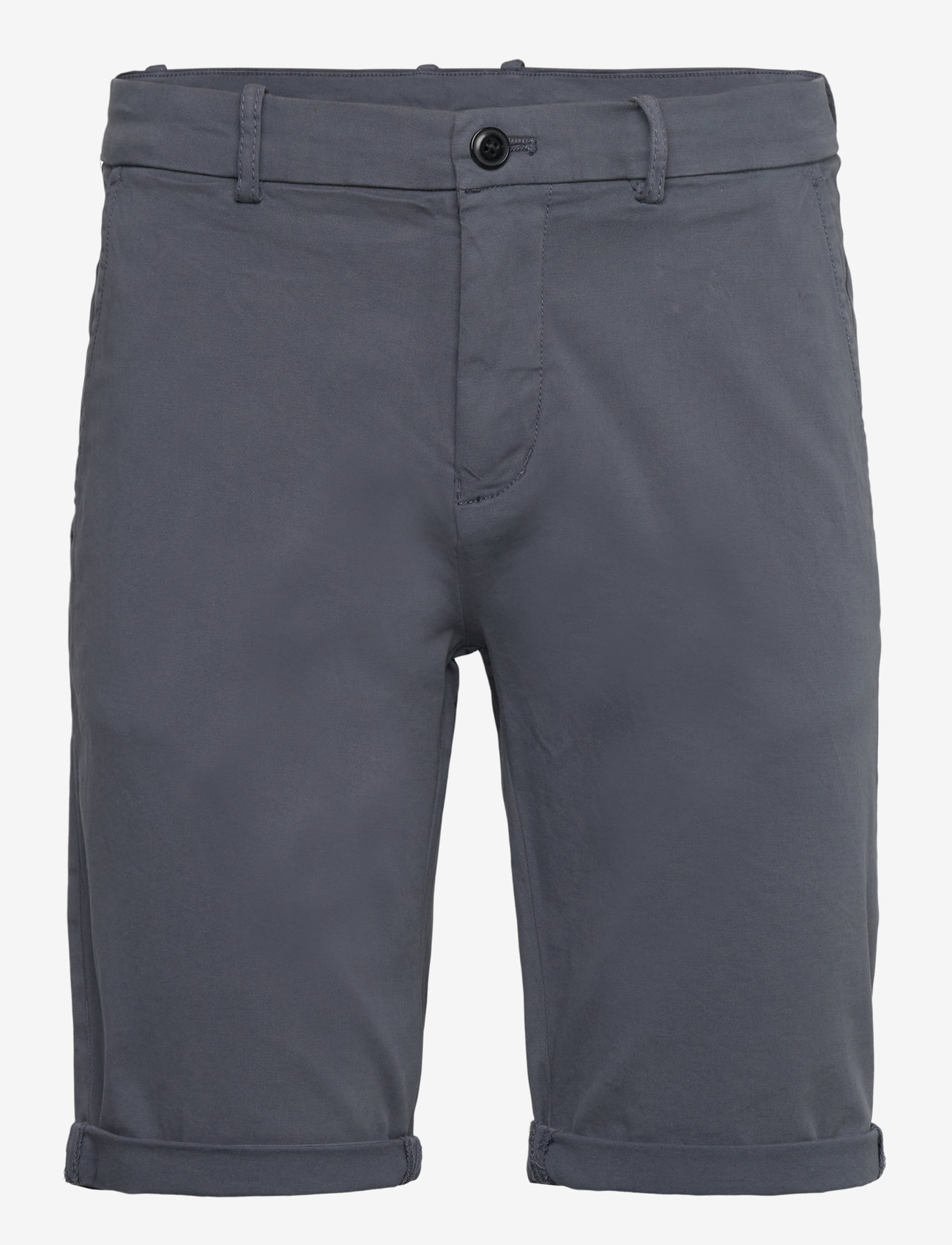 Lindbergh - Superflex chino shorts w. belt - chino lühikesed püksid - ink blue - 2
