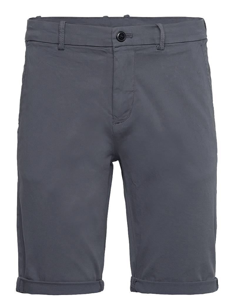 Lindbergh - Superflex chino shorts w. belt - chino lühikesed püksid - ink blue - 2