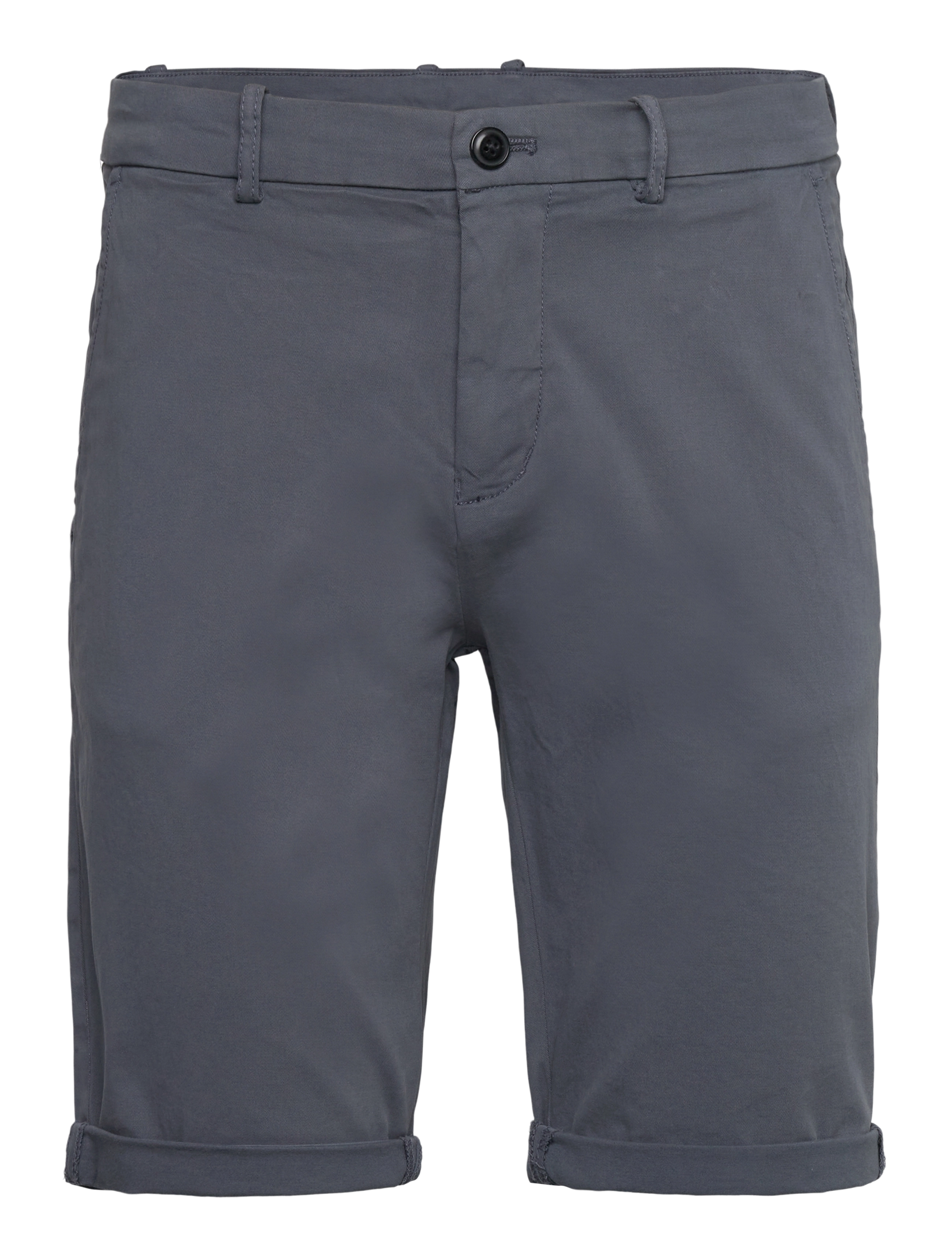 Lindbergh - Superflex chino shorts w. belt - chinos shorts - ink blue - 2