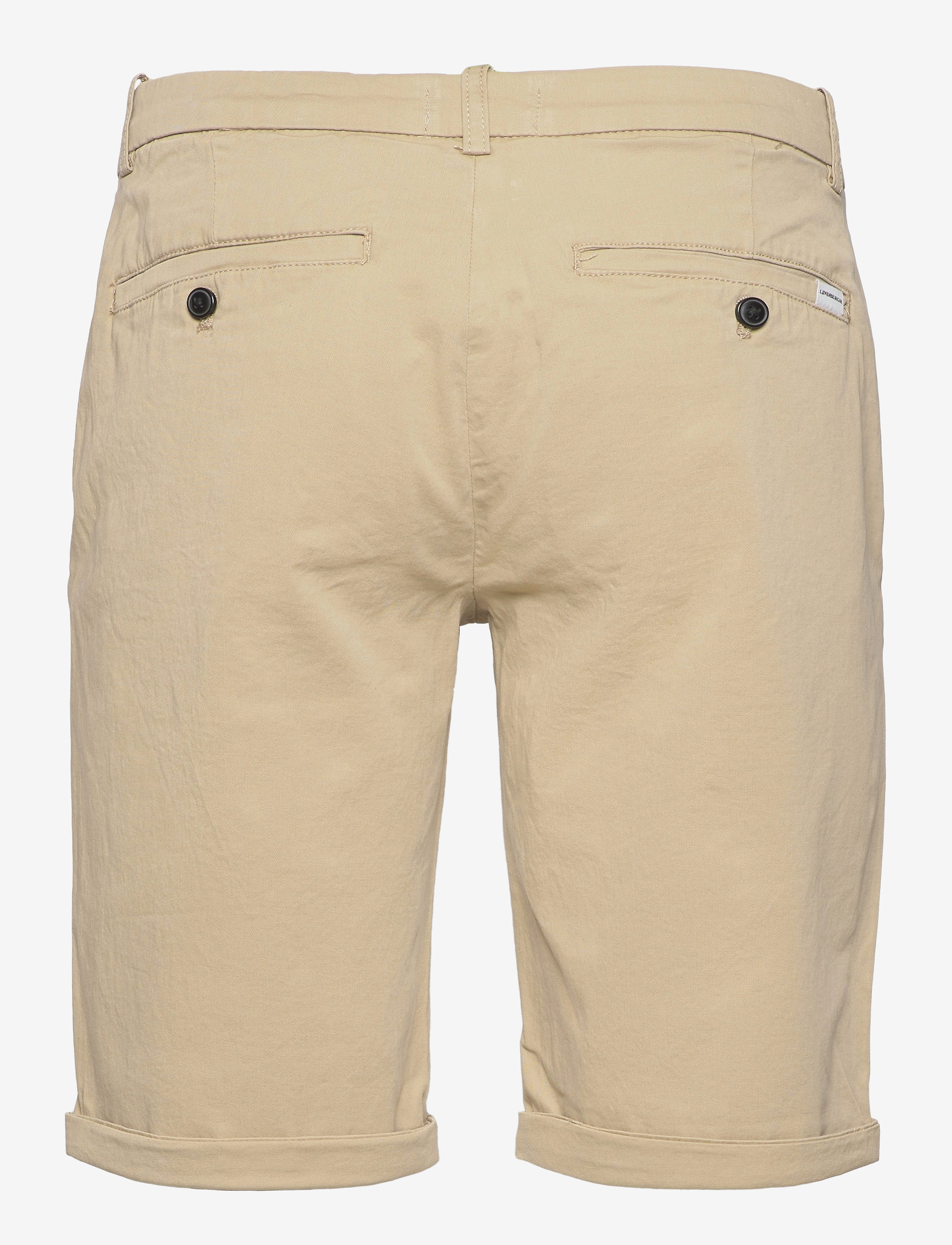 Lindbergh - Superflex chino shorts - chinos shorts - sand - 1
