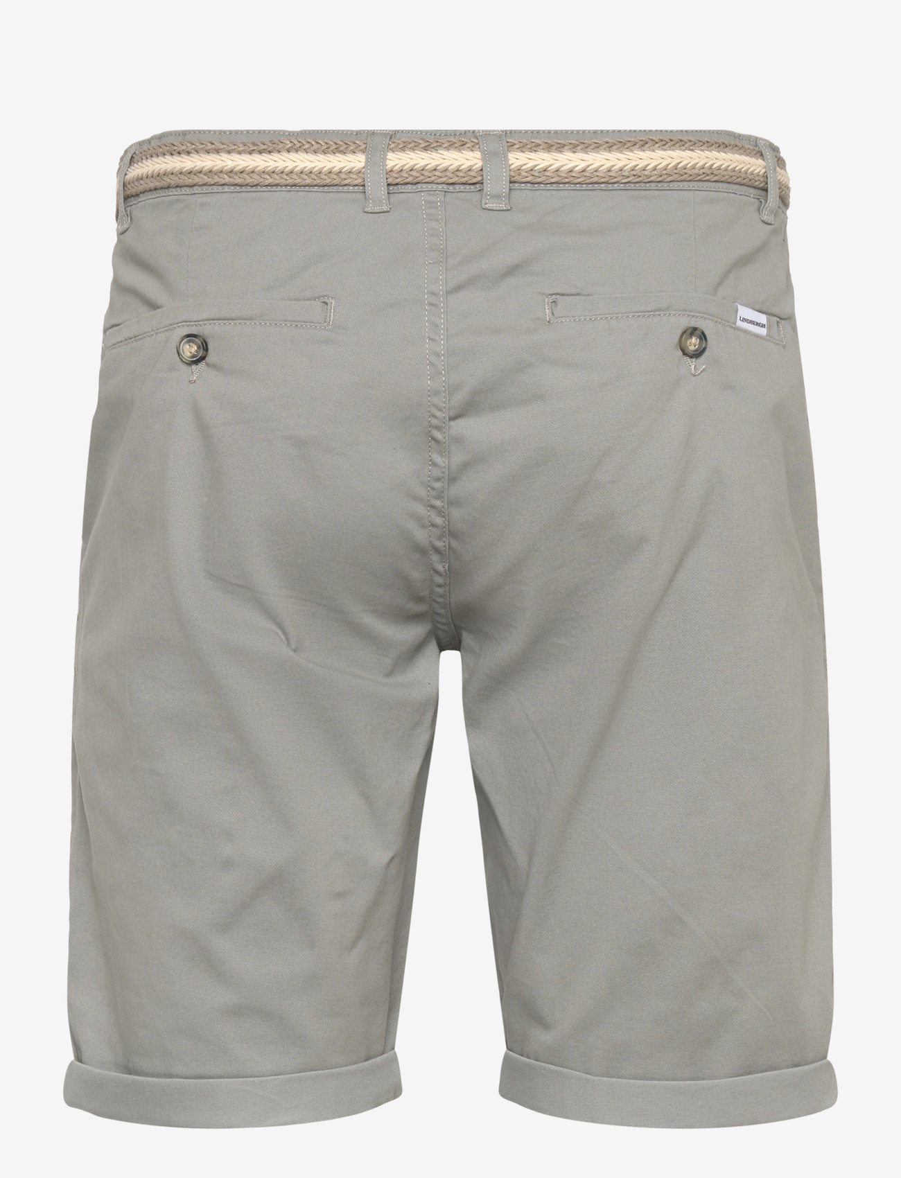 Lindbergh - Superflex chino shorts w?. belt - chino lühikesed püksid - deep grey - 1