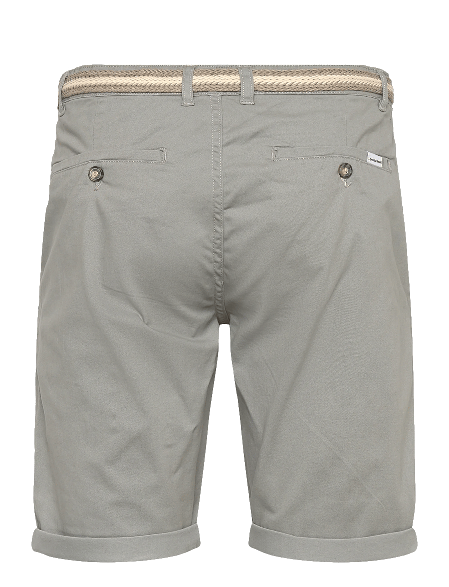 Lindbergh - Superflex chino shorts w?. belt - chinos shorts - deep grey - 1