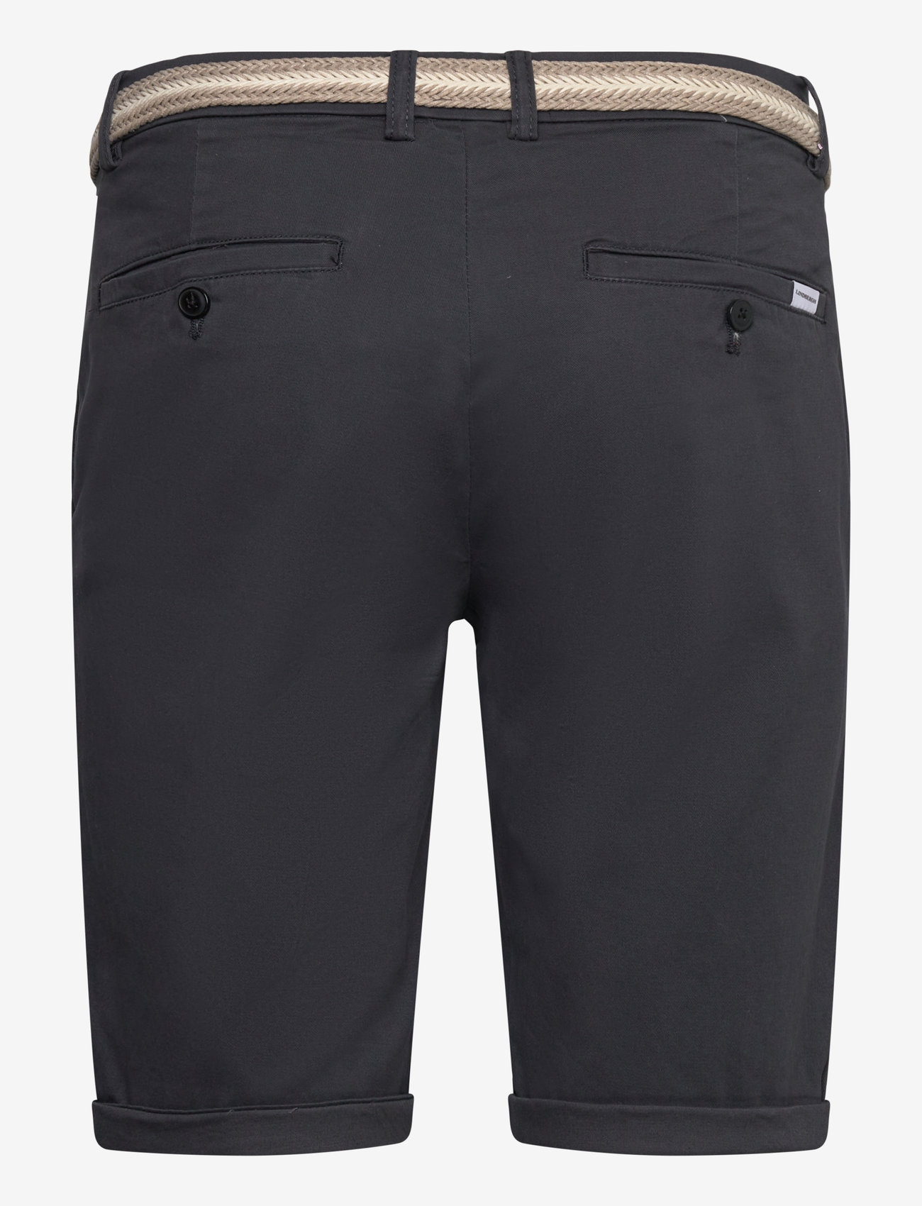 Lindbergh - Superflex chino shorts w?. belt - chinos shorts - dk blue - 2