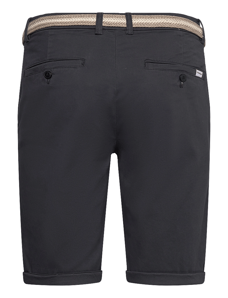 Lindbergh - Superflex chino shorts w?. belt - chinos shorts - dk blue - 2