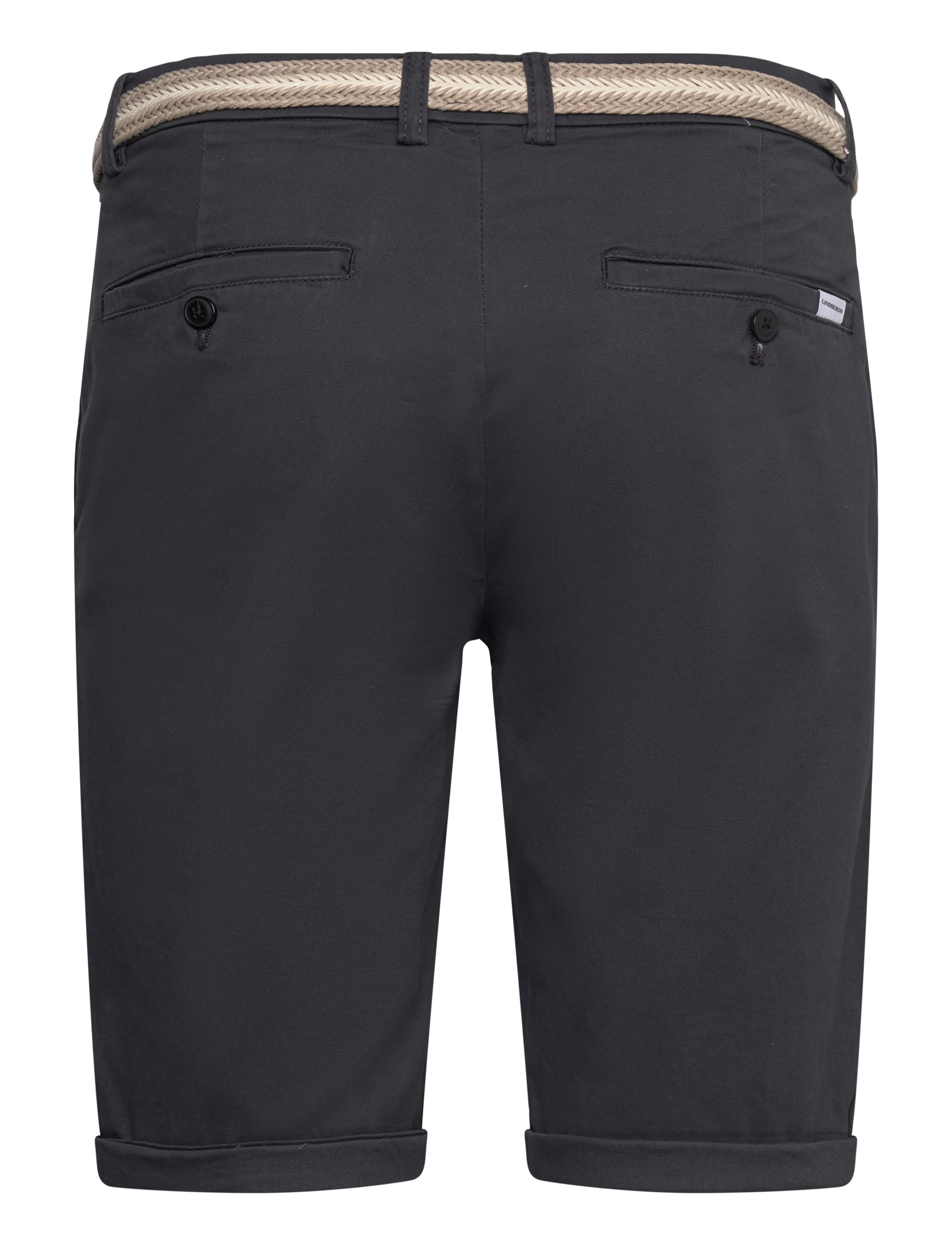 Lindbergh - Superflex chino shorts w?. belt - chinos shorts - dk blue - 2