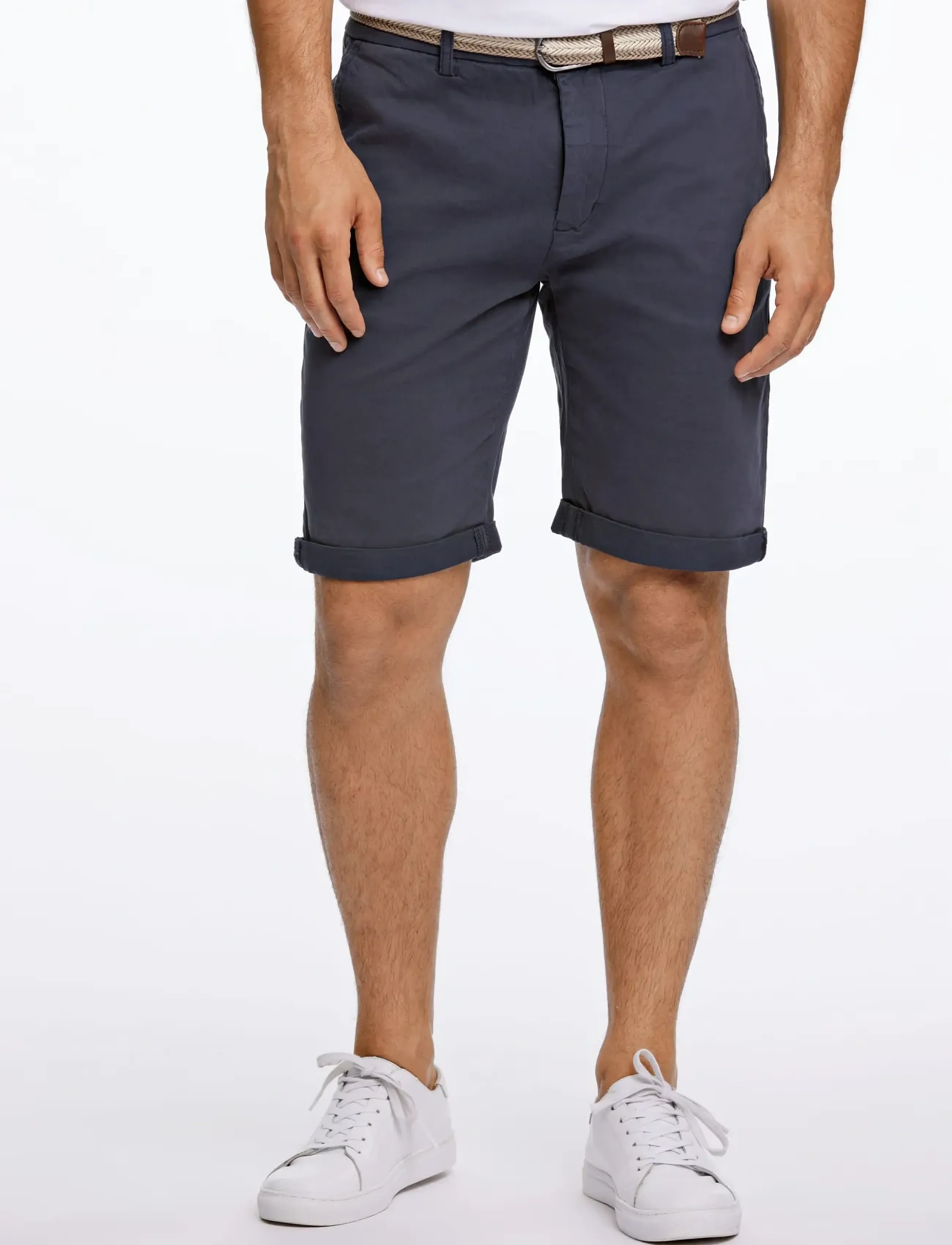 Lindbergh Superflex Chino Shorts W?. Belt herr – bild 2