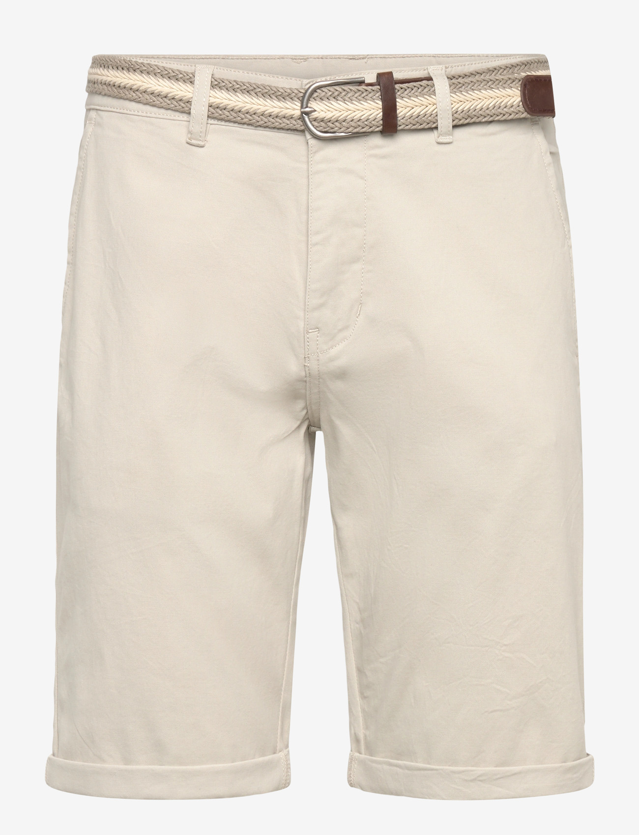 Lindbergh - Superflex chino shorts w?. belt - chino lühikesed püksid - ecru - 1