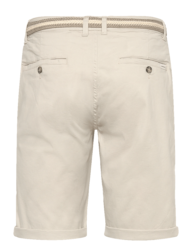 Lindbergh - Superflex chino shorts w?. belt - chino lühikesed püksid - ecru - 2