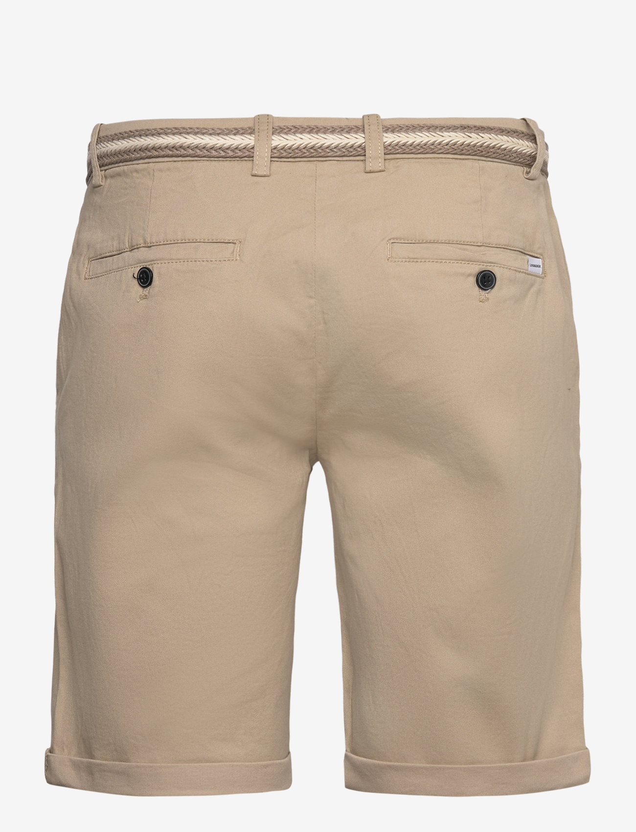 Lindbergh - Superflex chino shorts w?. belt - chinos shorts - sand - 1