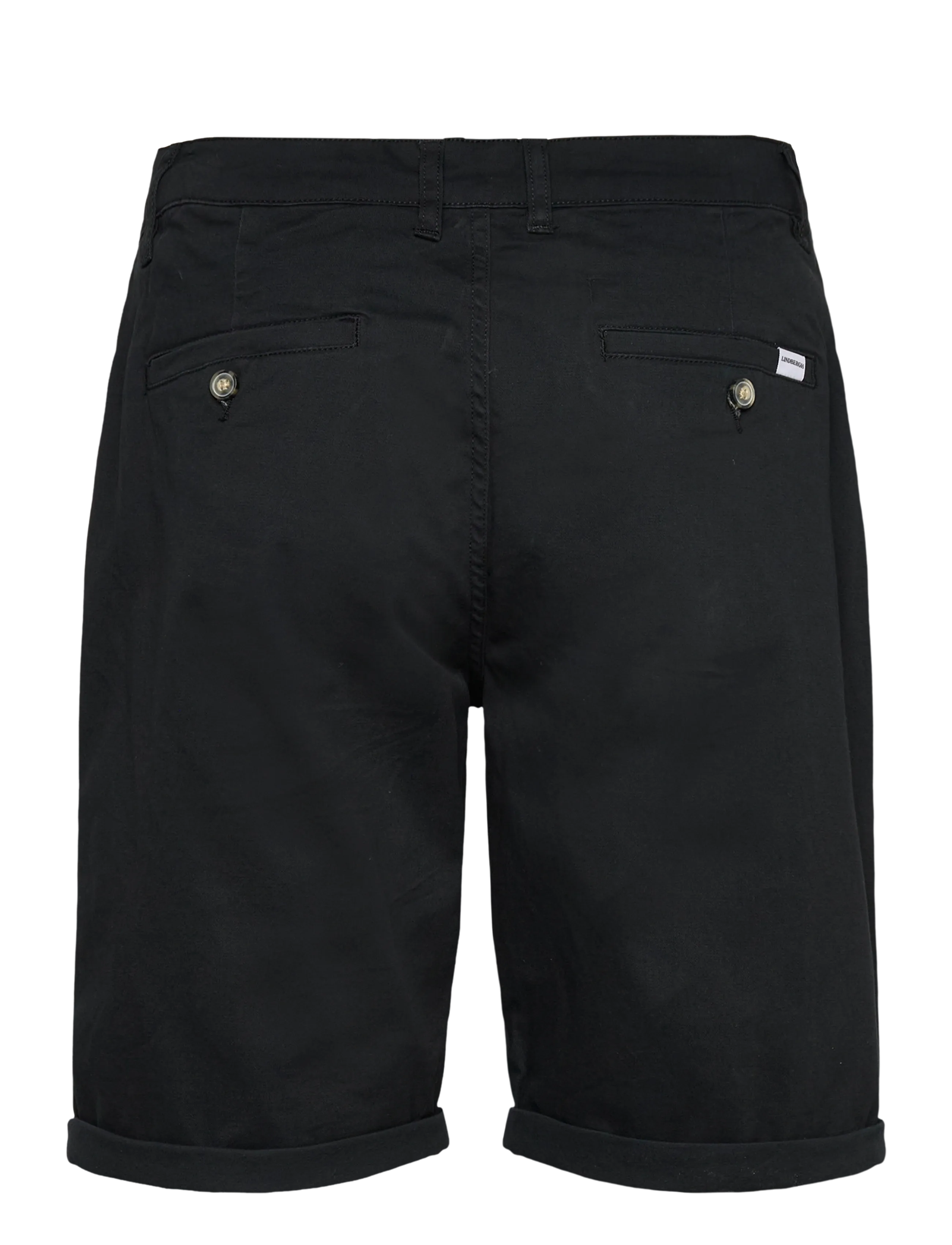 Lindbergh - Superflex chino shorts - chinos shorts - black - 2