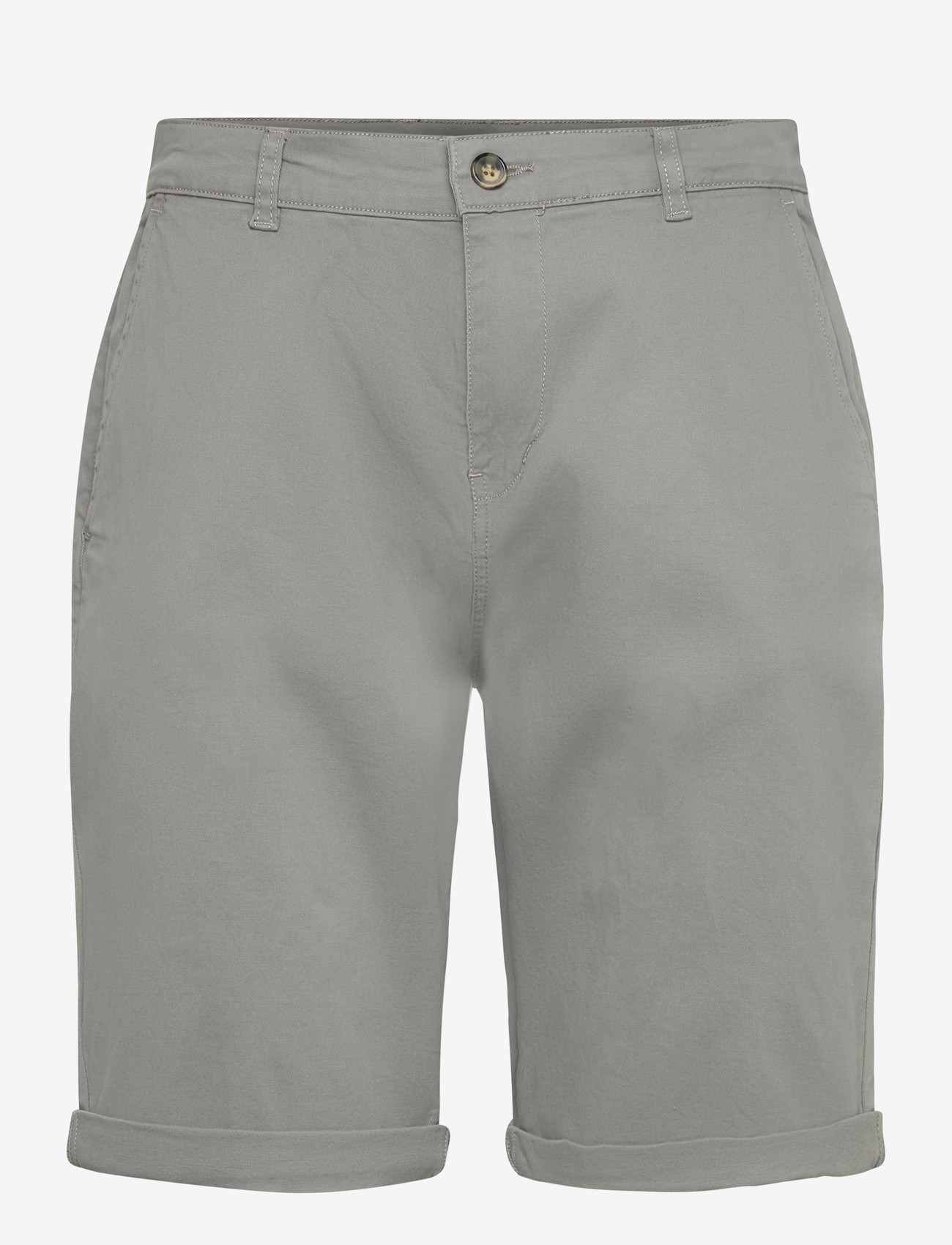 Lindbergh - Superflex chino shorts - chinos shorts - deep grey - 1