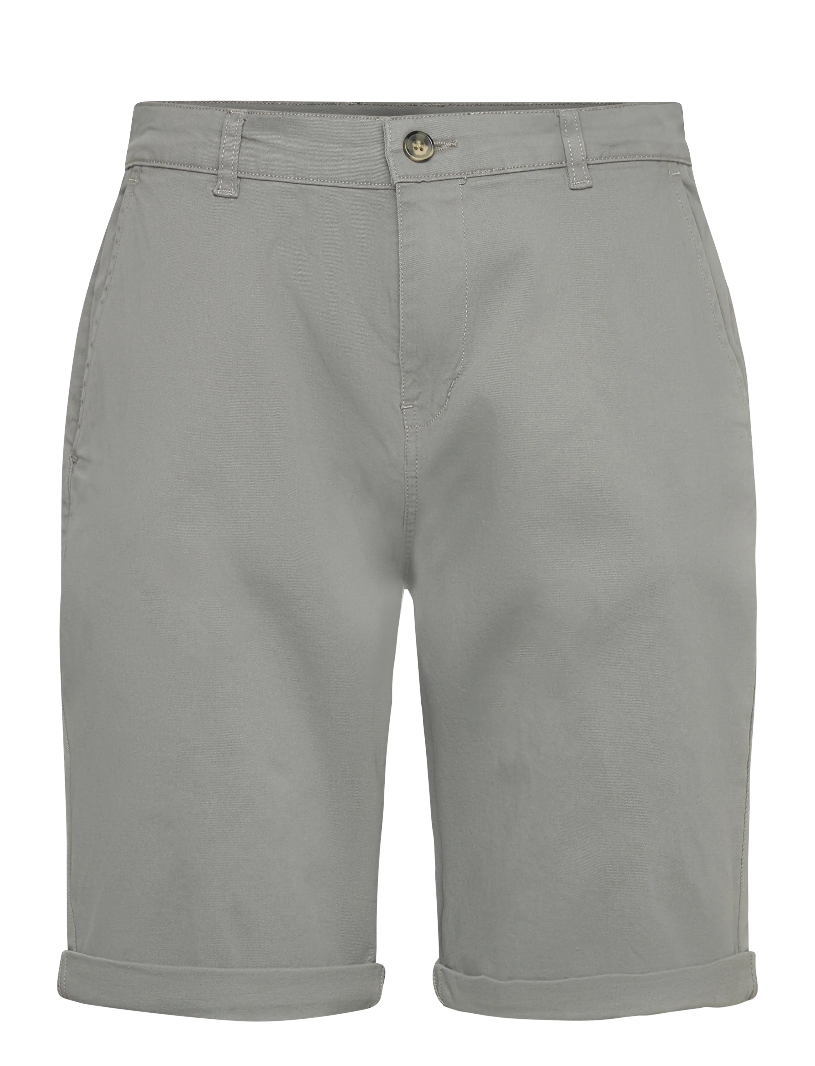 Lindbergh Superflex chino shorts - Shorts - DEEP GREY / grey