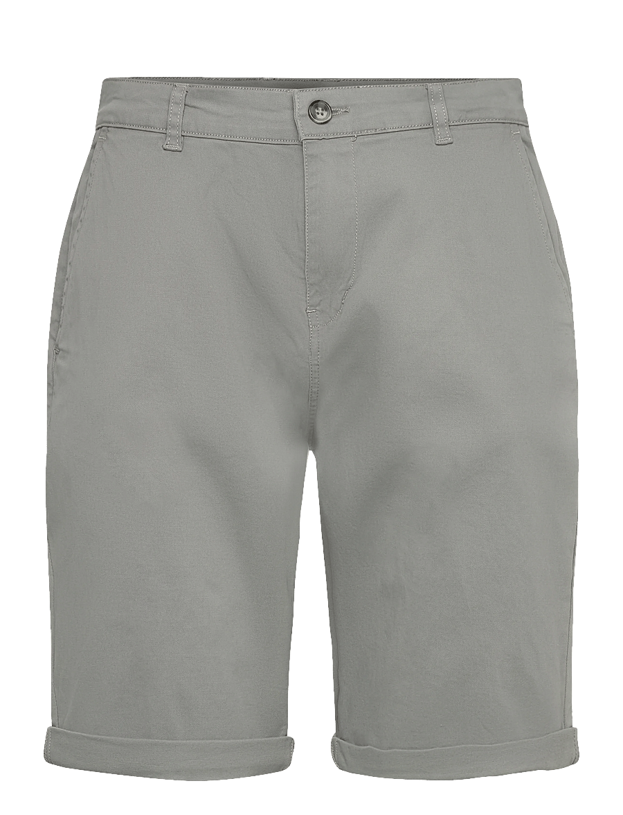 Lindbergh - Superflex chino shorts - chinos shorts - deep grey - 1