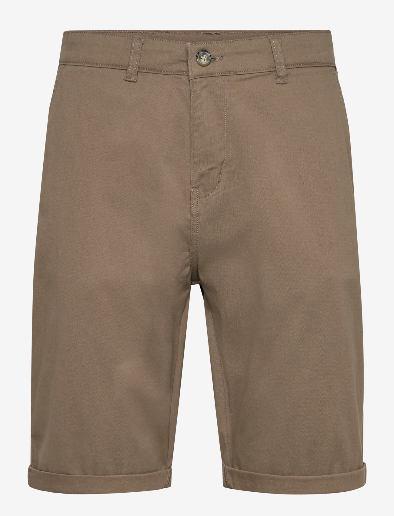 Lindbergh - Superflex chino shorts - chinos shorts - deep stone - 1