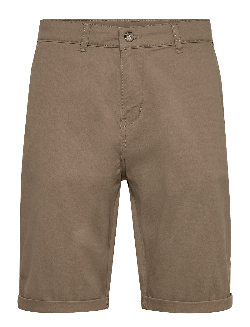 Lindbergh - Superflex chino shorts - chinos shorts - deep stone - 1