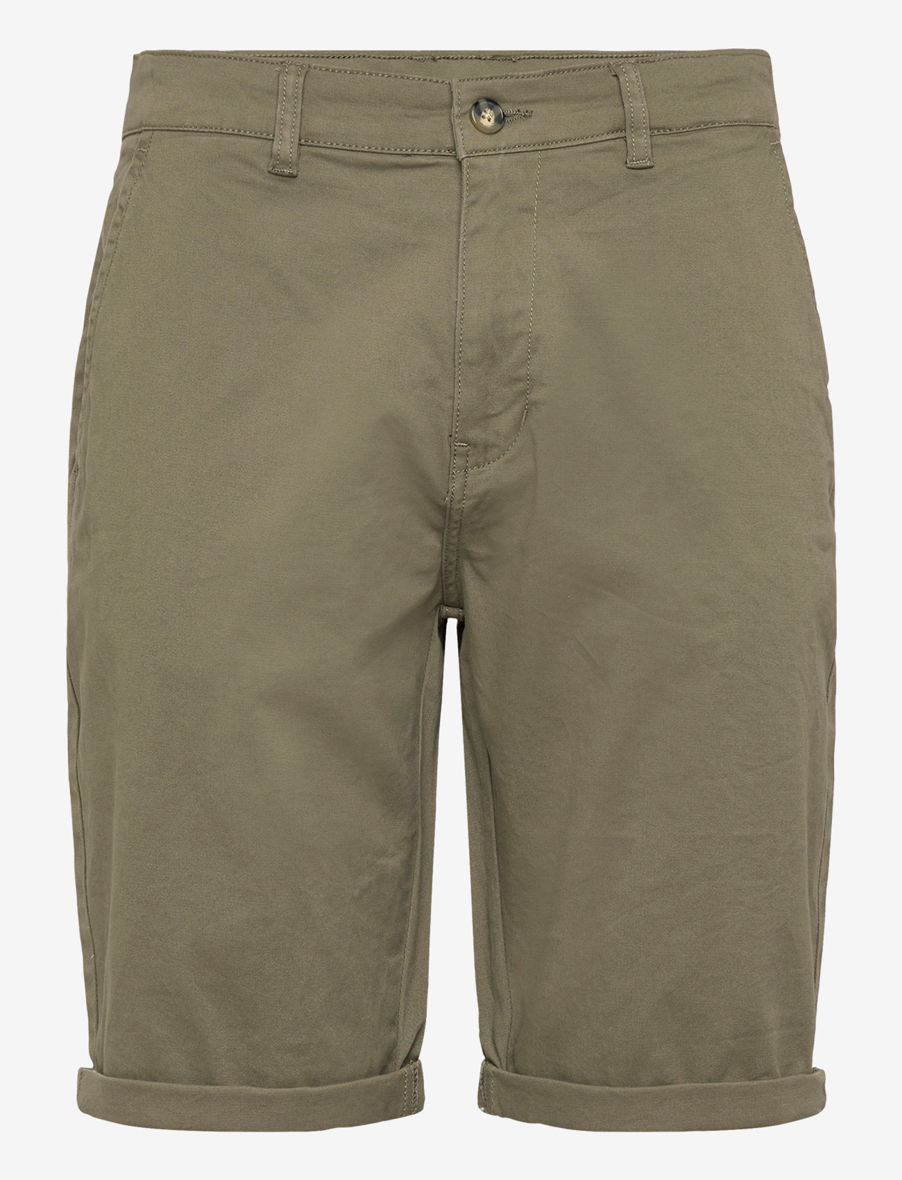 Lindbergh - Superflex chino shorts - chinos shorts - dk army - 1