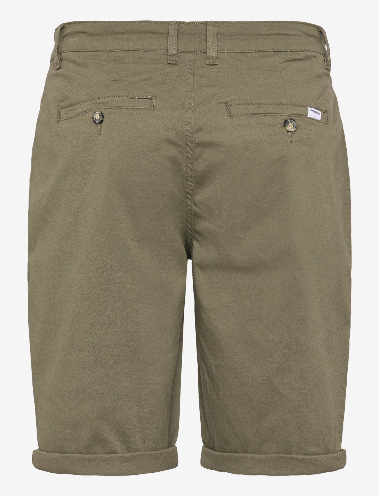 Lindbergh - Superflex chino shorts - chinos shorts - dk army - 2