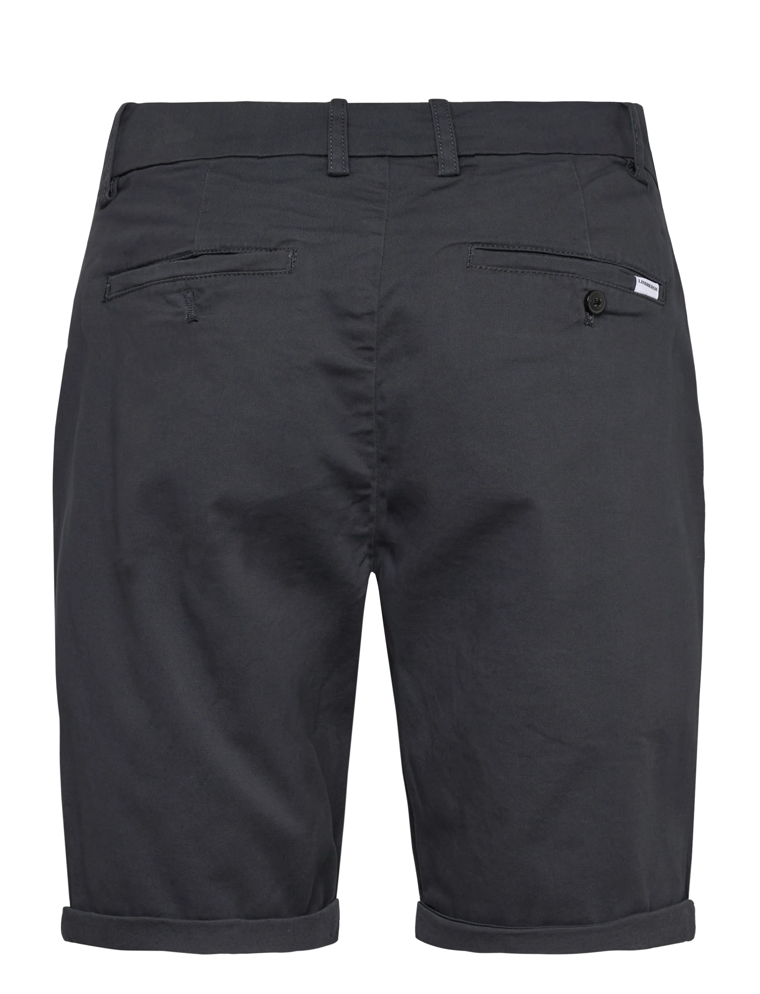 Lindbergh - Superflex chino shorts - män - dk blue - 2