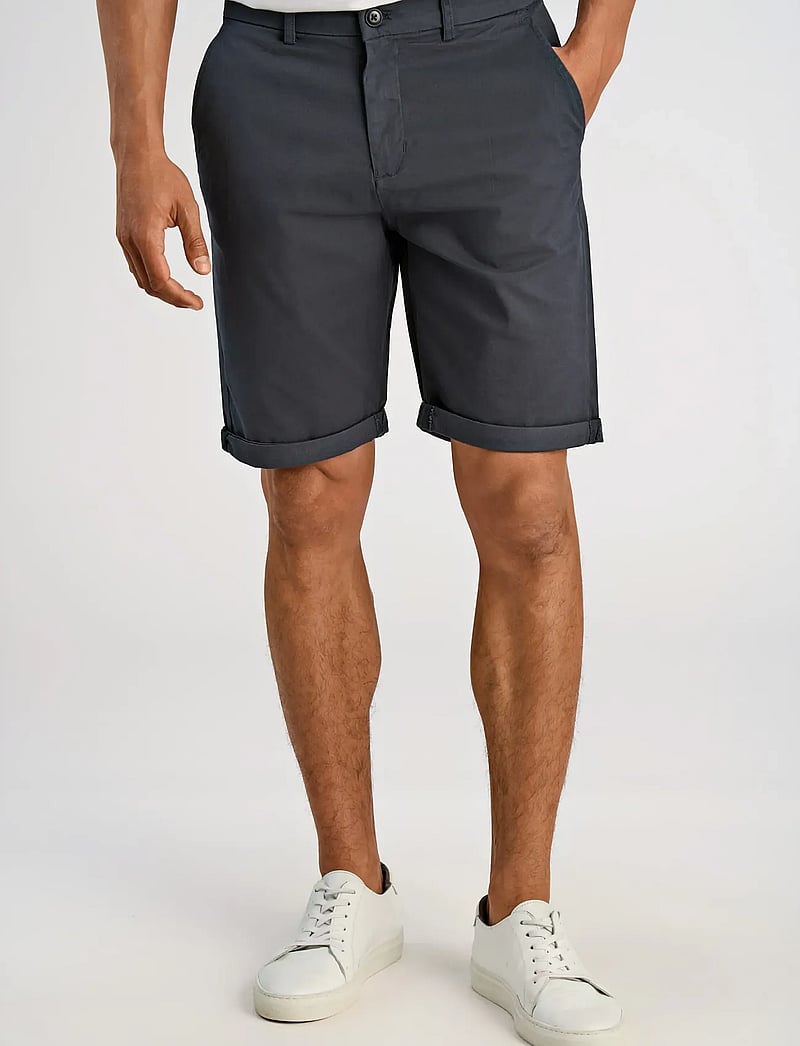 Lindbergh - Superflex chino shorts - chinos shorts - dk blue - 3
