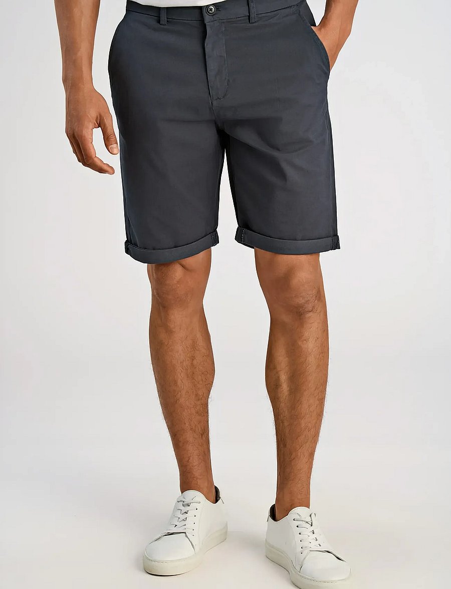 Lindbergh - Superflex chino shorts - chinos shorts - dk blue - 3