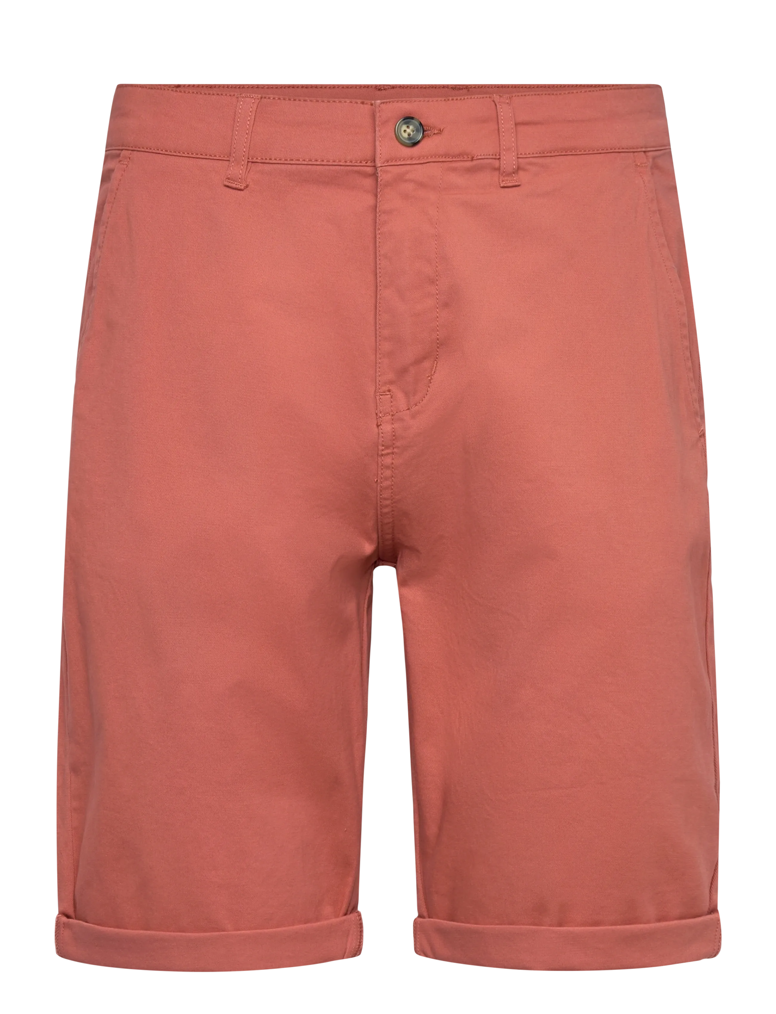 Lindbergh Superflex chino shorts - Clothing - DK CORAL / coral