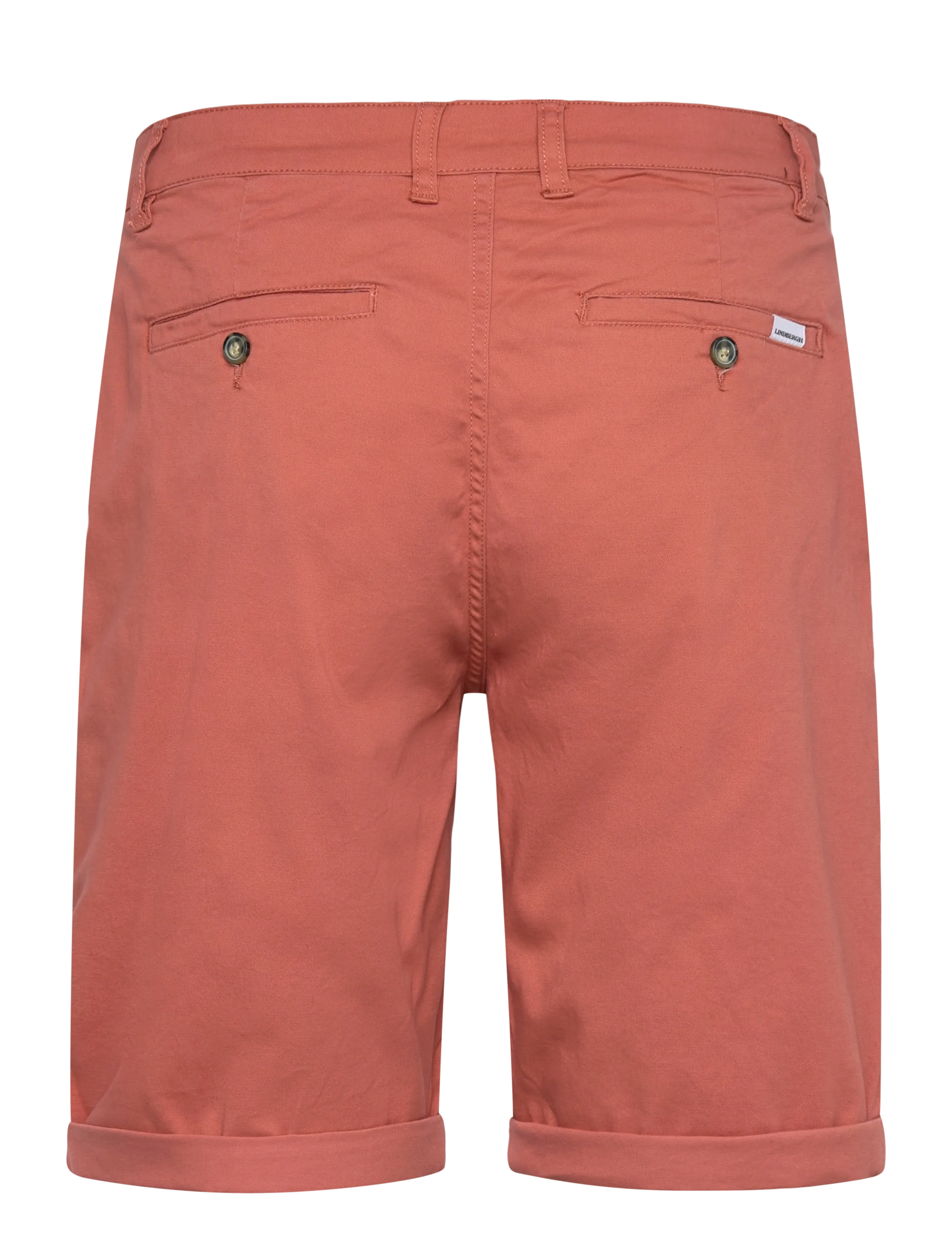 Lindbergh - Superflex chino shorts - chinos shorts - dk coral - 2
