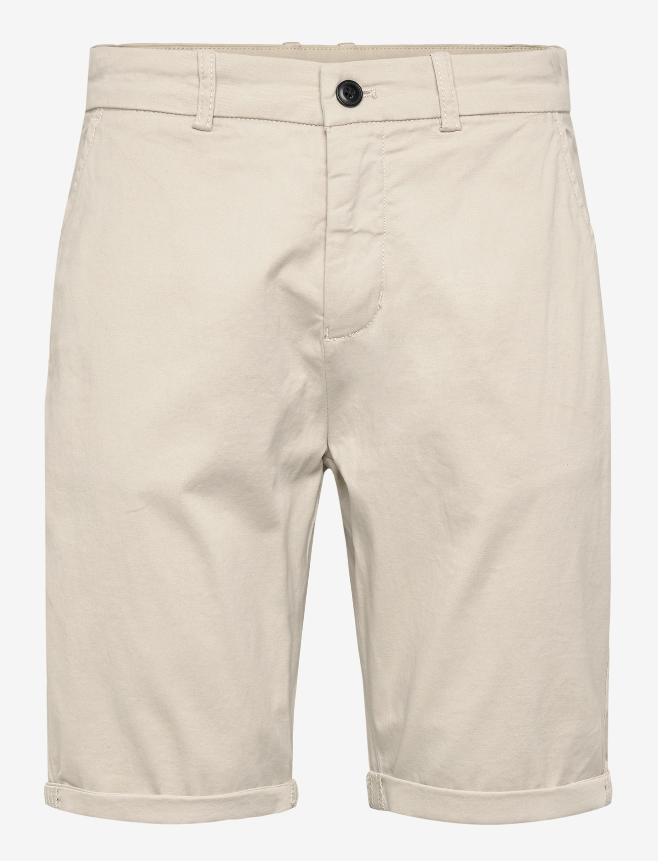 Lindbergh - Superflex chino shorts - chinos shorts - ecru - 1