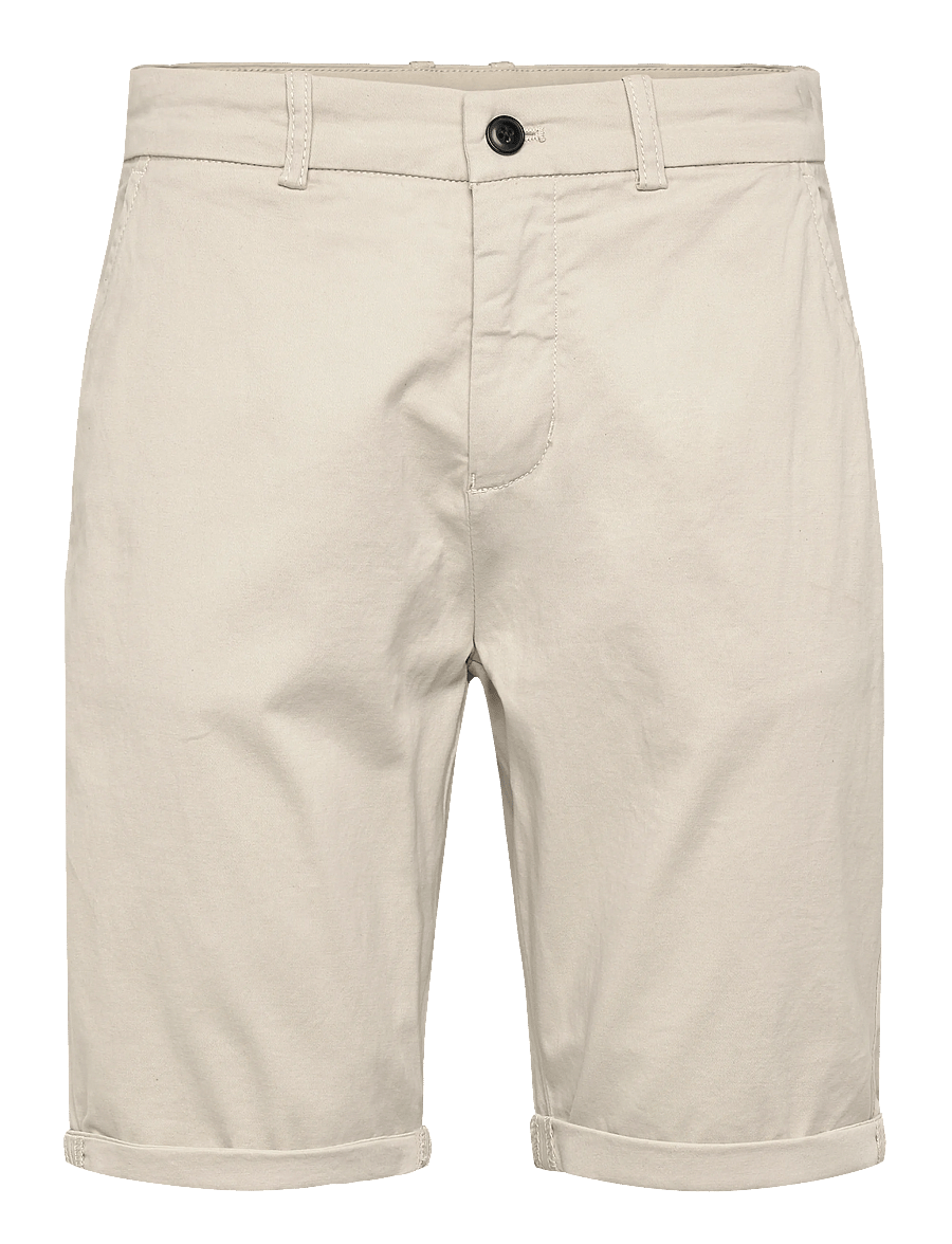 Lindbergh - Superflex chino shorts - chinos shorts - ecru - 1