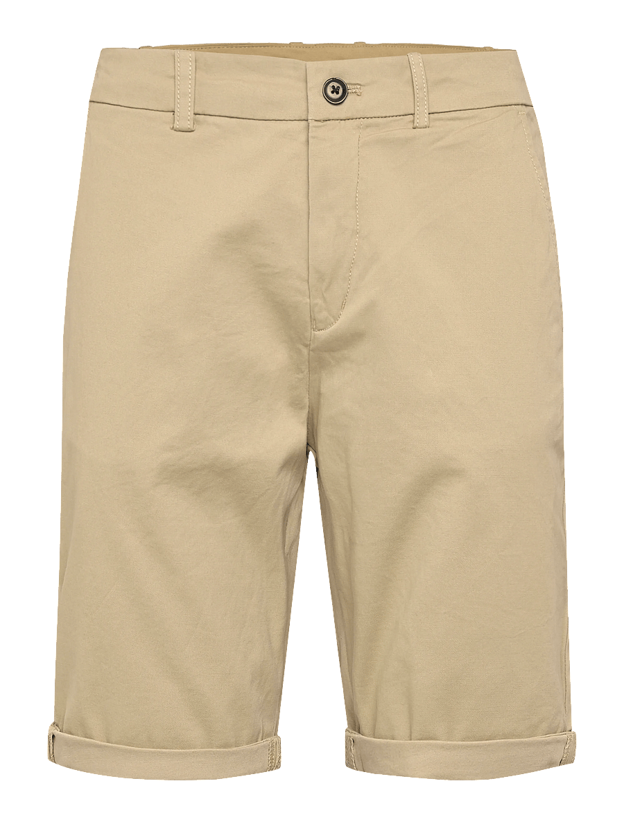 Lindbergh - Superflex chino shorts - chinos shorts - sand - 1