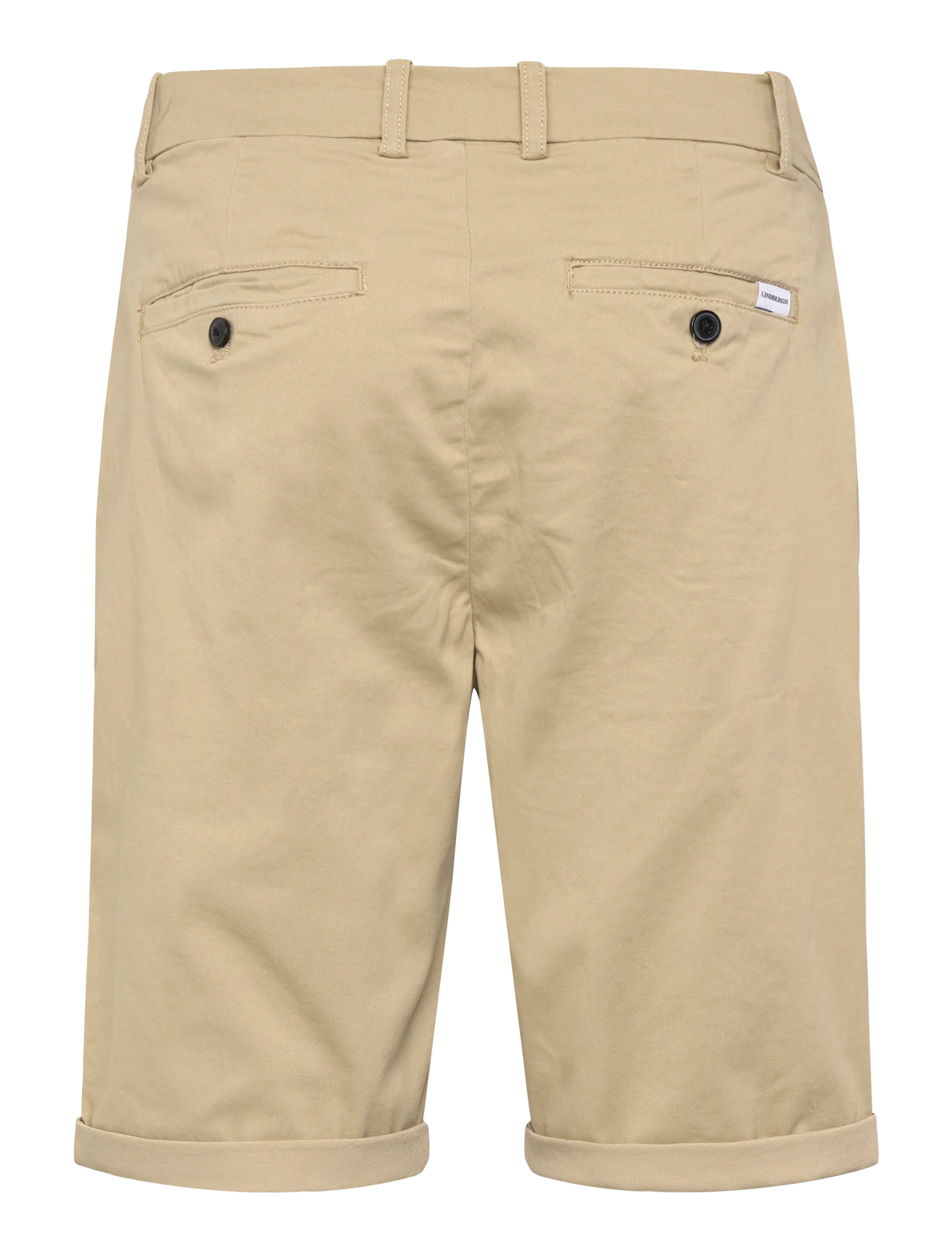 Lindbergh - Superflex chino shorts - chinos shorts - sand - 2