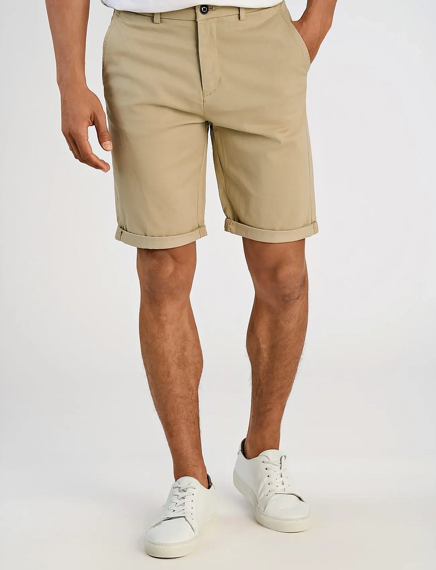 Lindbergh - Superflex chino shorts - chinos shorts - sand - 3
