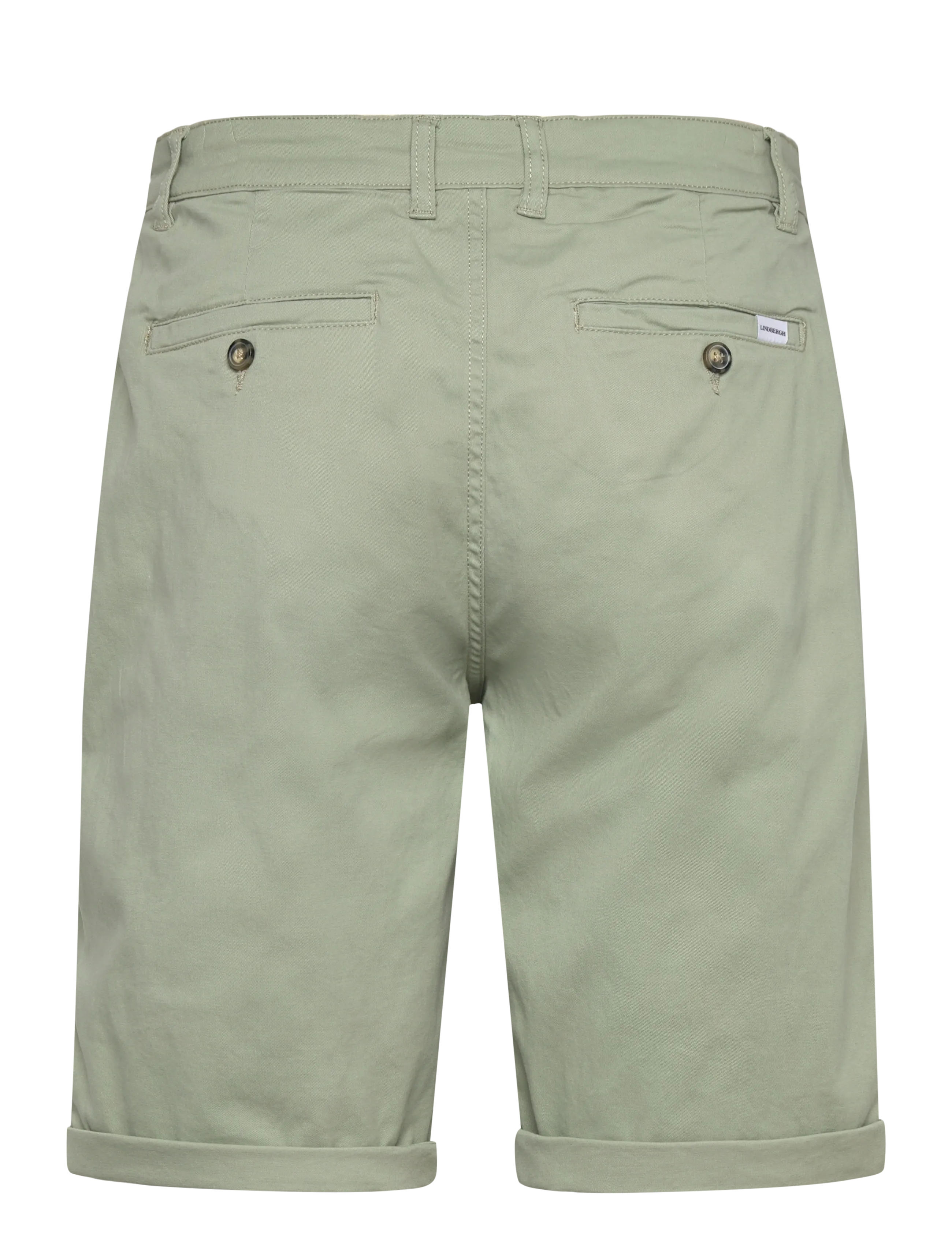 Lindbergh - Superflex chino shorts - chinos shorts - soft green - 2