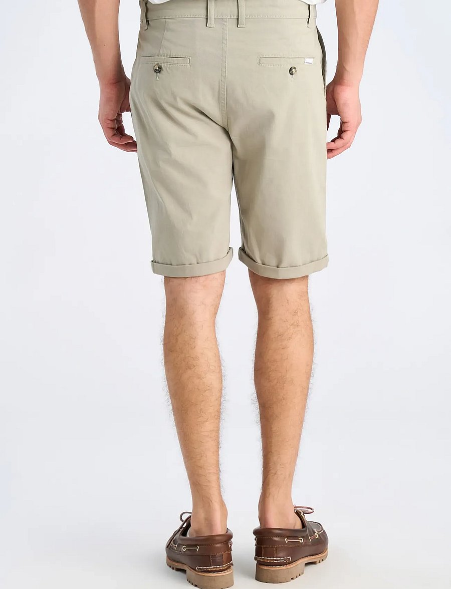 Lindbergh - Superflex chino shorts - chinos shorts - soft green - 4