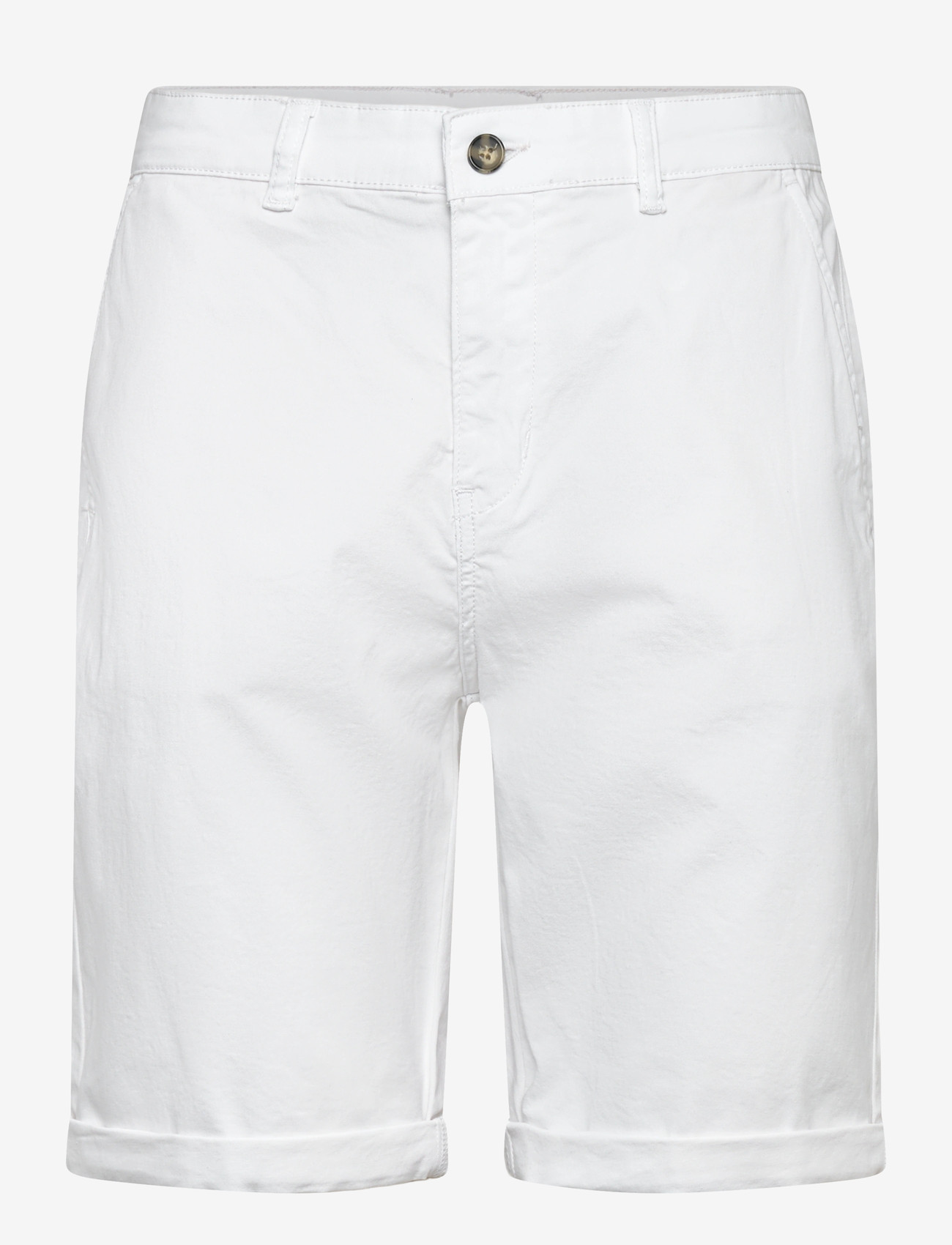 Lindbergh - Superflex chino shorts - chinos shorts - white - 1