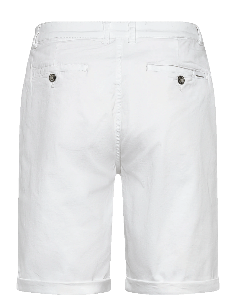Lindbergh - Superflex chino shorts - chinos shorts - white - 2