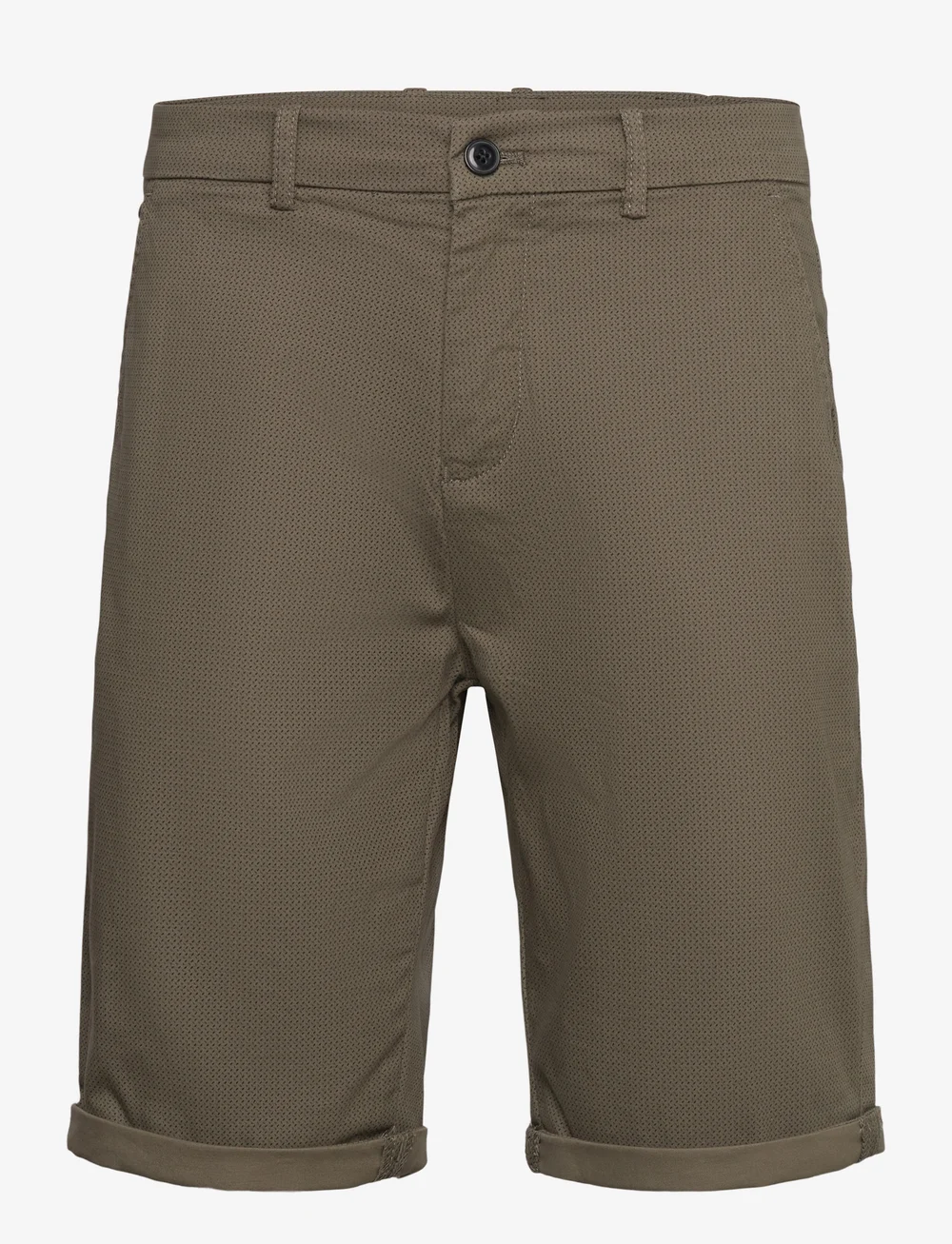 Lindbergh - Superflex AOP chino shorts - chinos shorts - dk army - 1