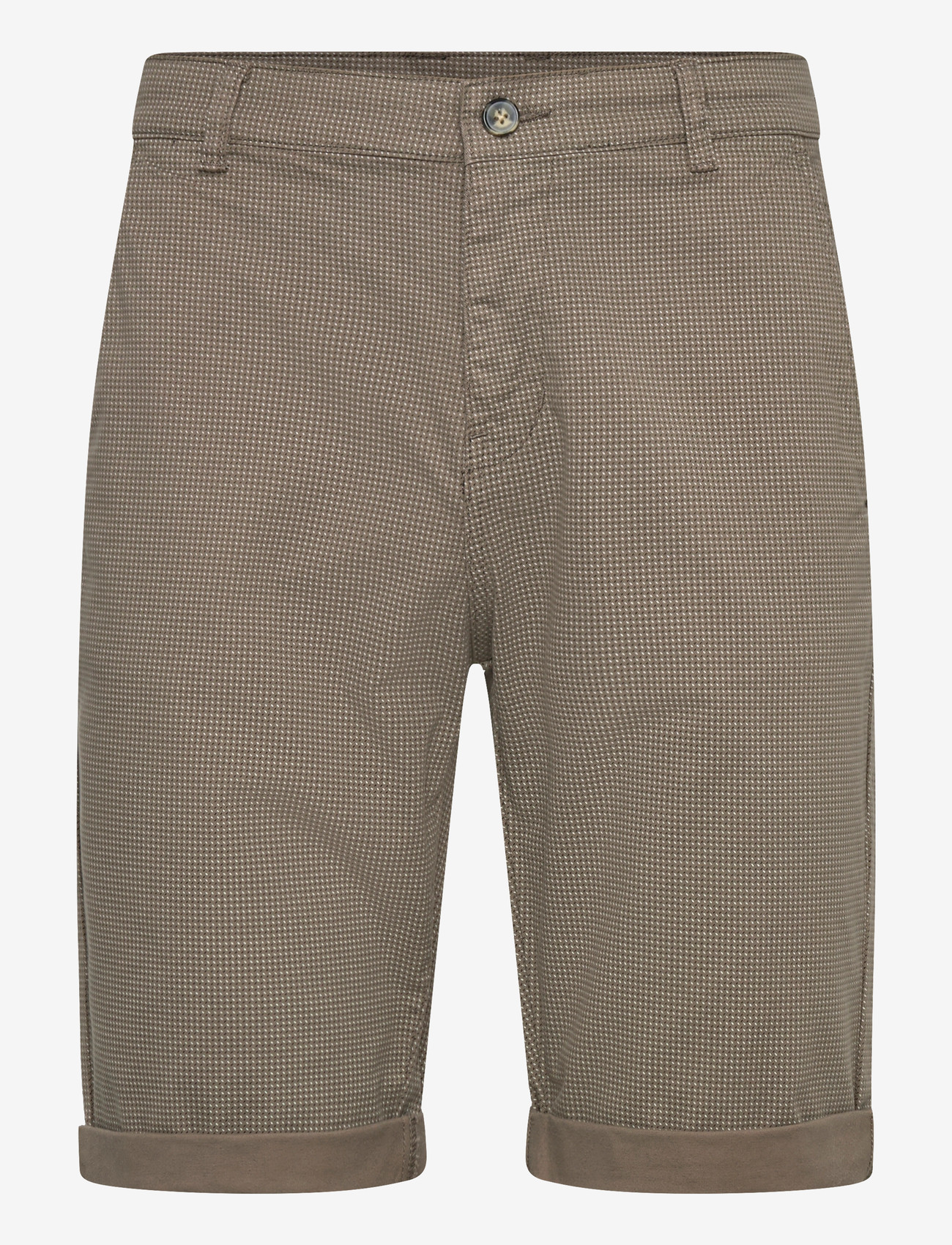 Lindbergh - Superflex AOP chino shorts - chinos shorts - deep stone - 1