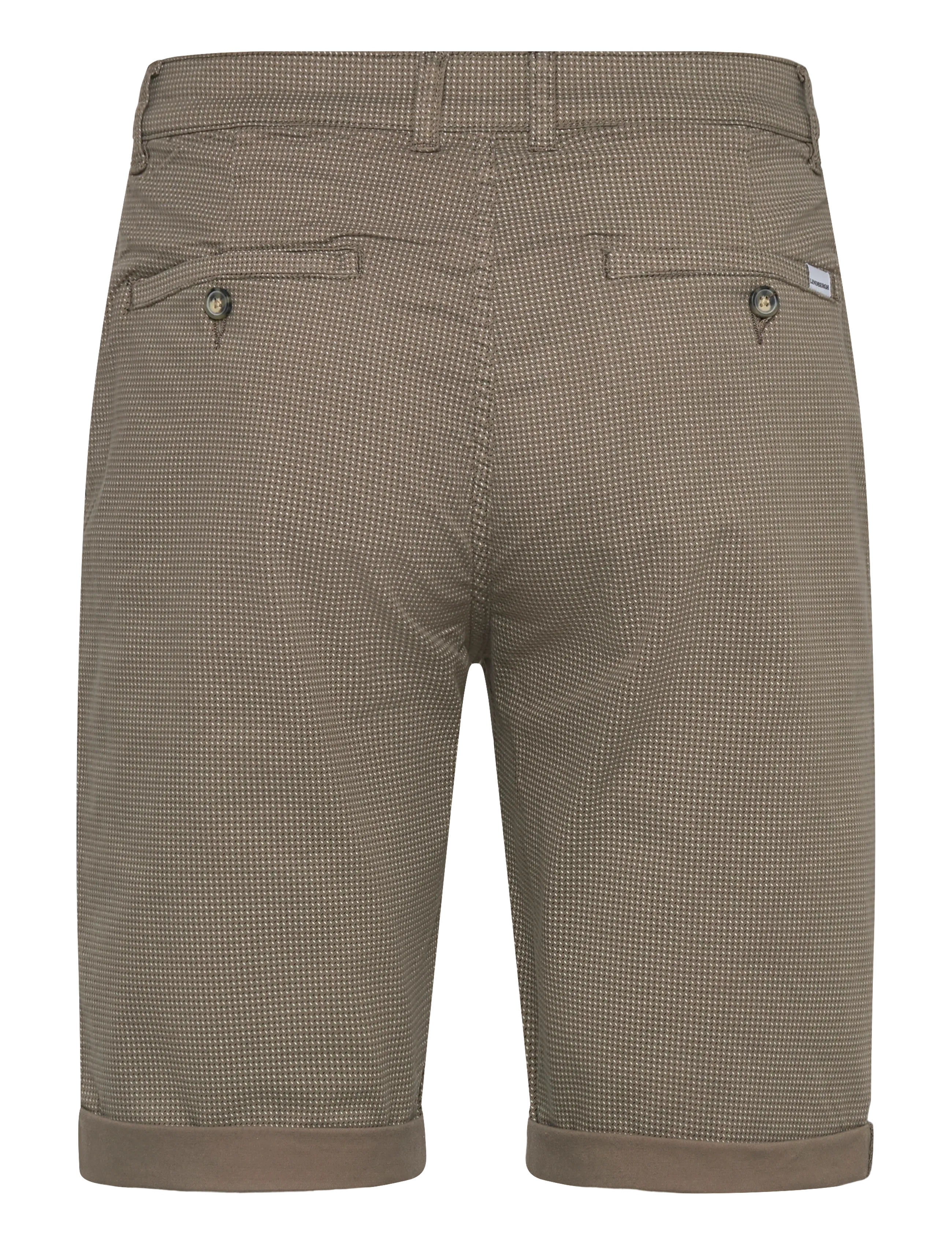 Lindbergh - Superflex AOP chino shorts - chinos shorts - deep stone - 2