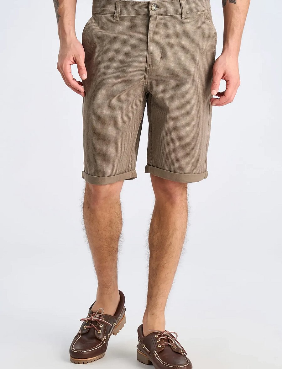 Lindbergh - Superflex AOP chino shorts - chino lühikesed püksid - deep stone - 3