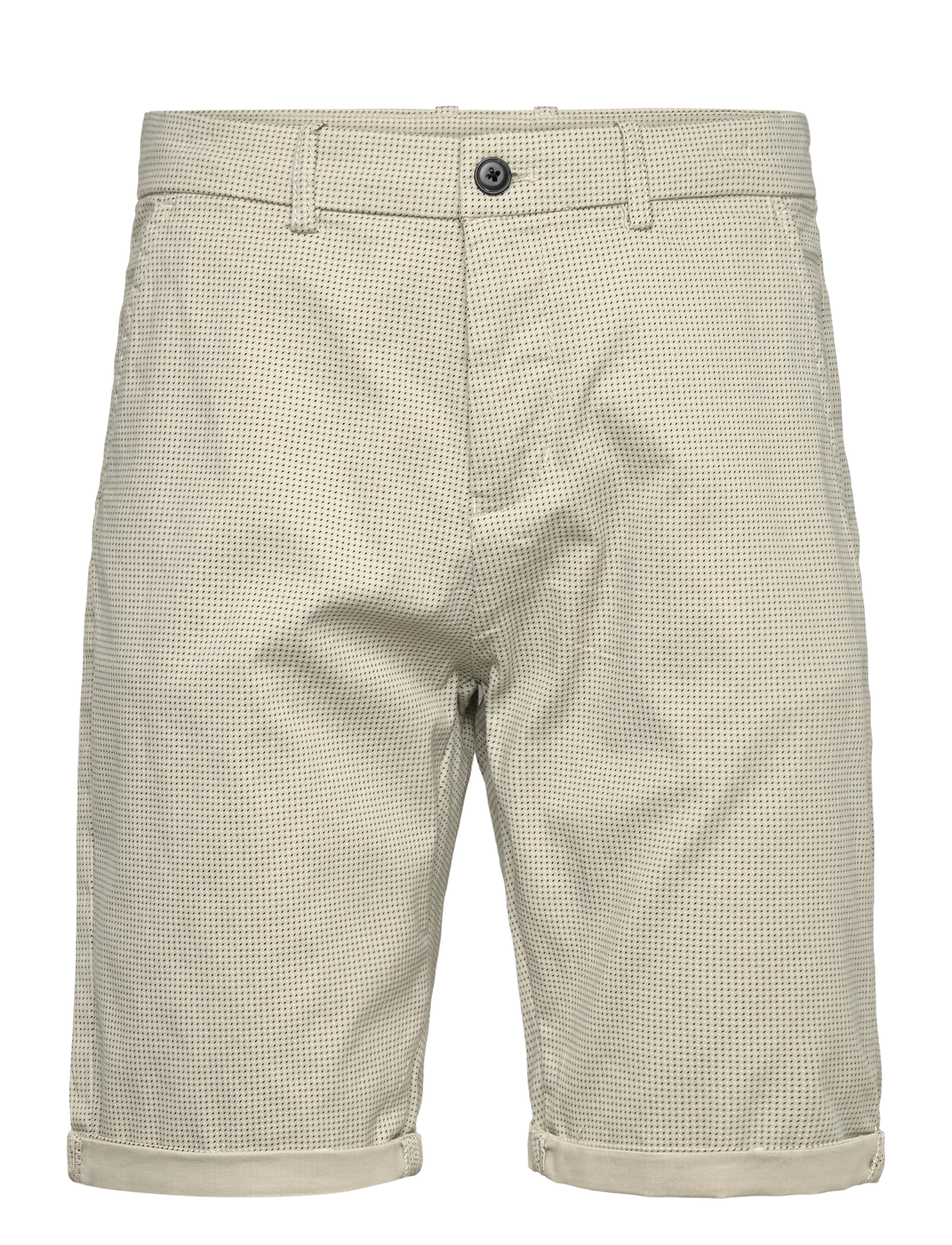 Lindbergh Superflex AOP chino shorts - Shorts - LT STONE 224 / beige