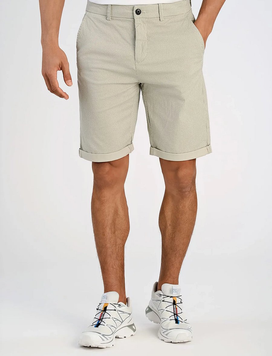 Lindbergh - Superflex AOP chino shorts - chino lühikesed püksid - lt stone 224 - 3