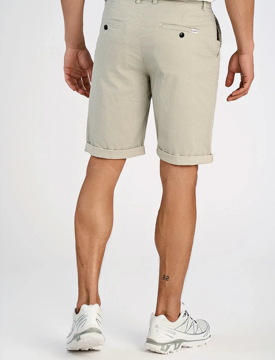 Lindbergh - Superflex AOP chino shorts - chino lühikesed püksid - lt stone 224 - 4