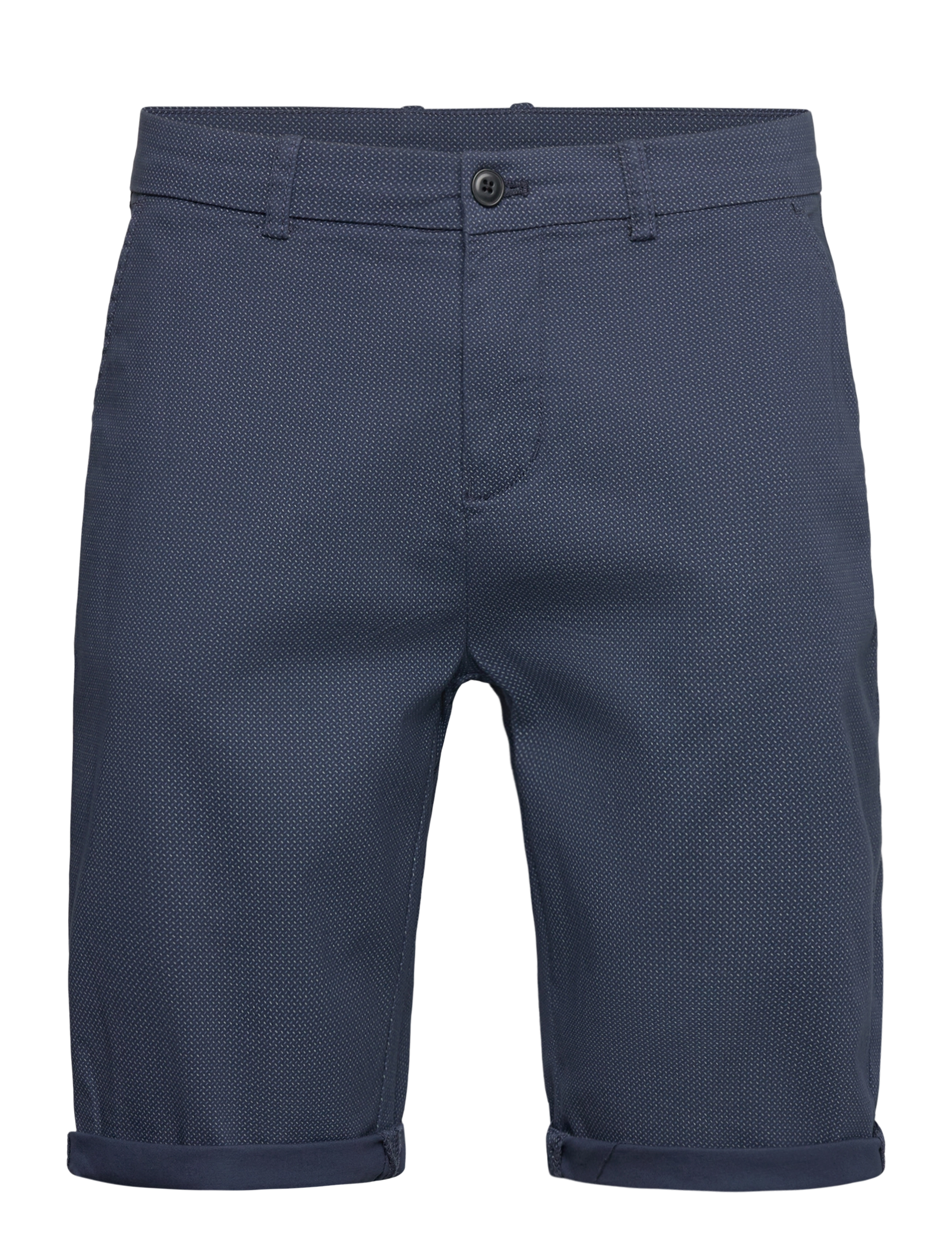 Lindbergh Superflex AOP chino shorts - Chinos shorts - NAVY / navy