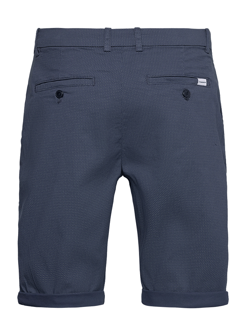Lindbergh - Superflex AOP chino shorts - chinos shorts - navy - 2