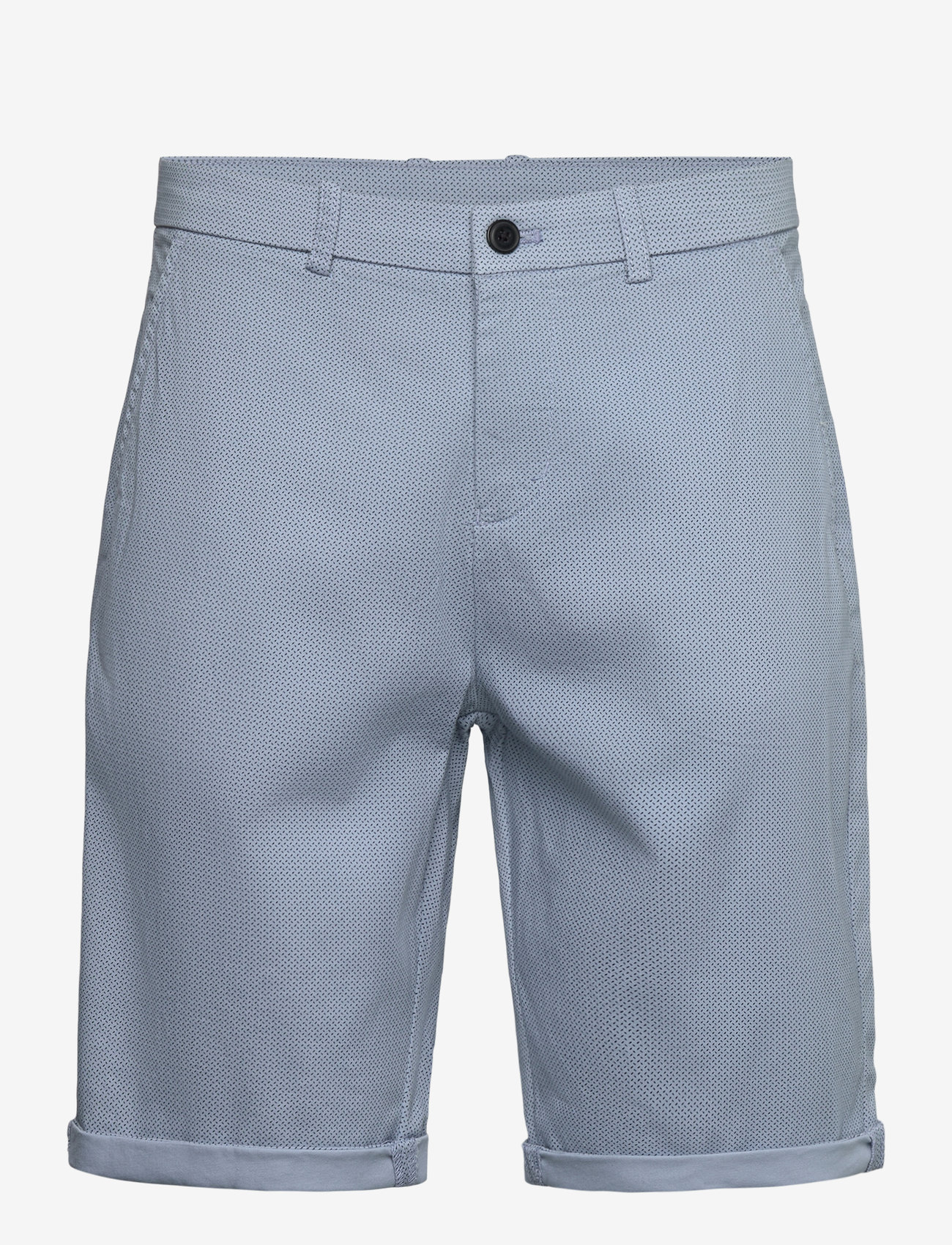 Lindbergh - Superflex AOP chino shorts - chinos shorts - pastel blue - 1