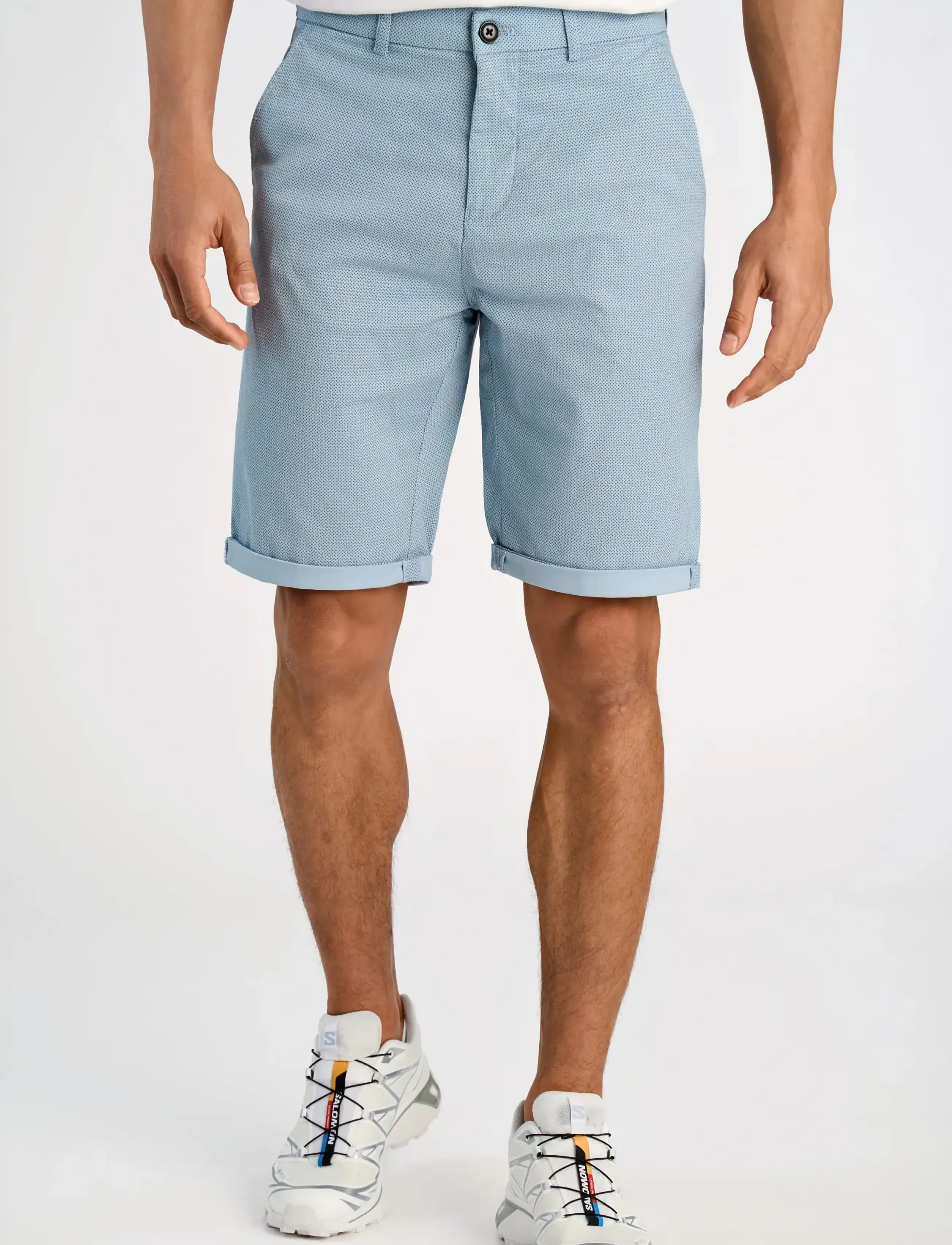 Lindbergh - Superflex AOP chino shorts - chino lühikesed püksid - pastel blue - 3